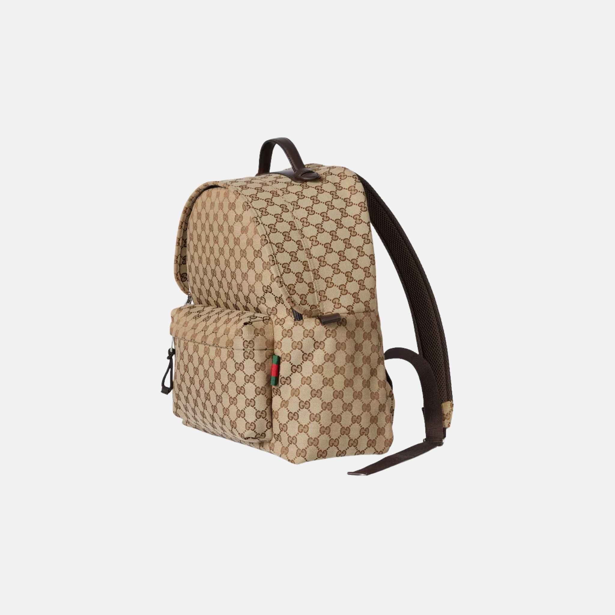 GG Canvas Medium Backpack