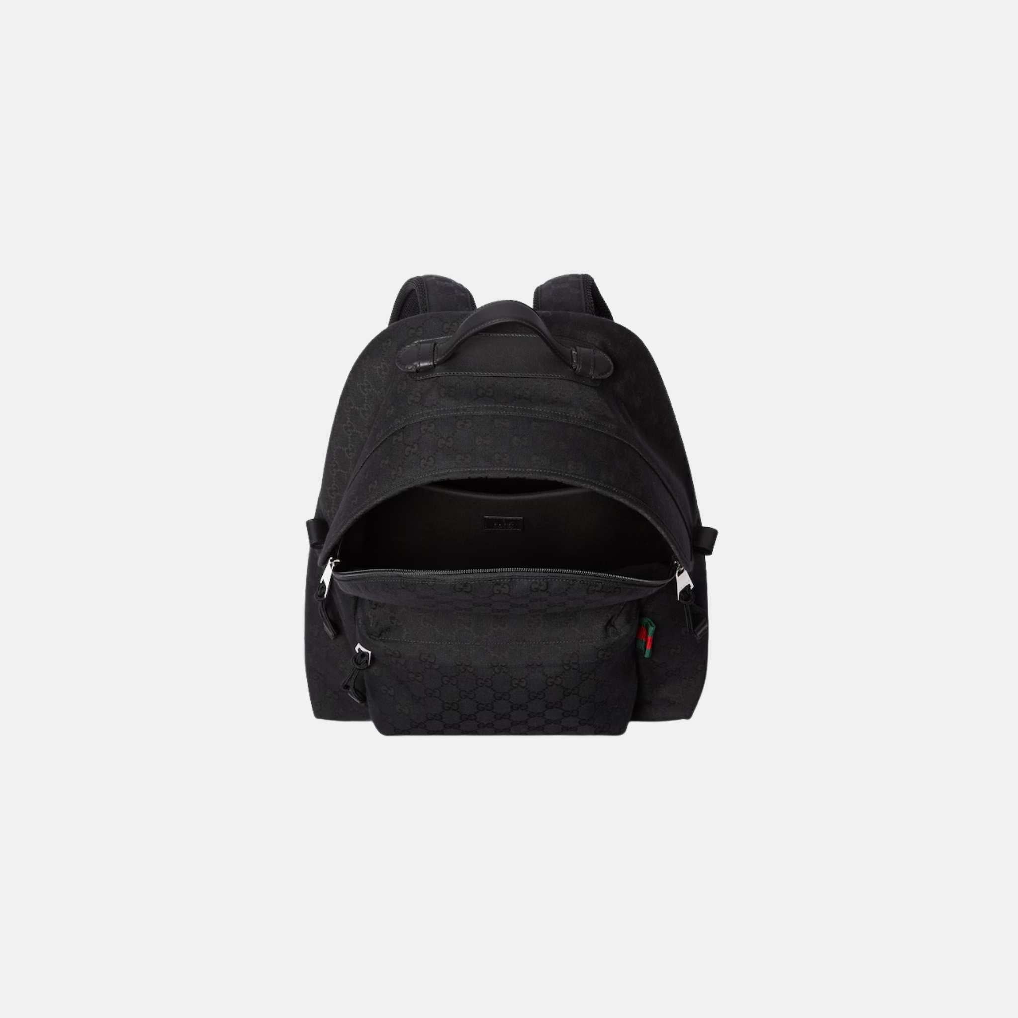 GG Canvas Medium Backpack