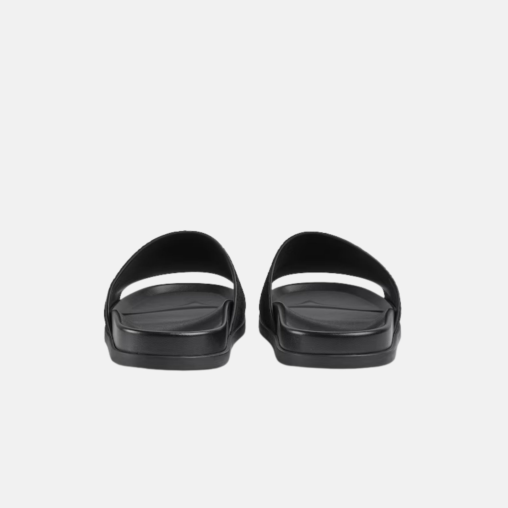 Mens Slide Sandal In GG Suede