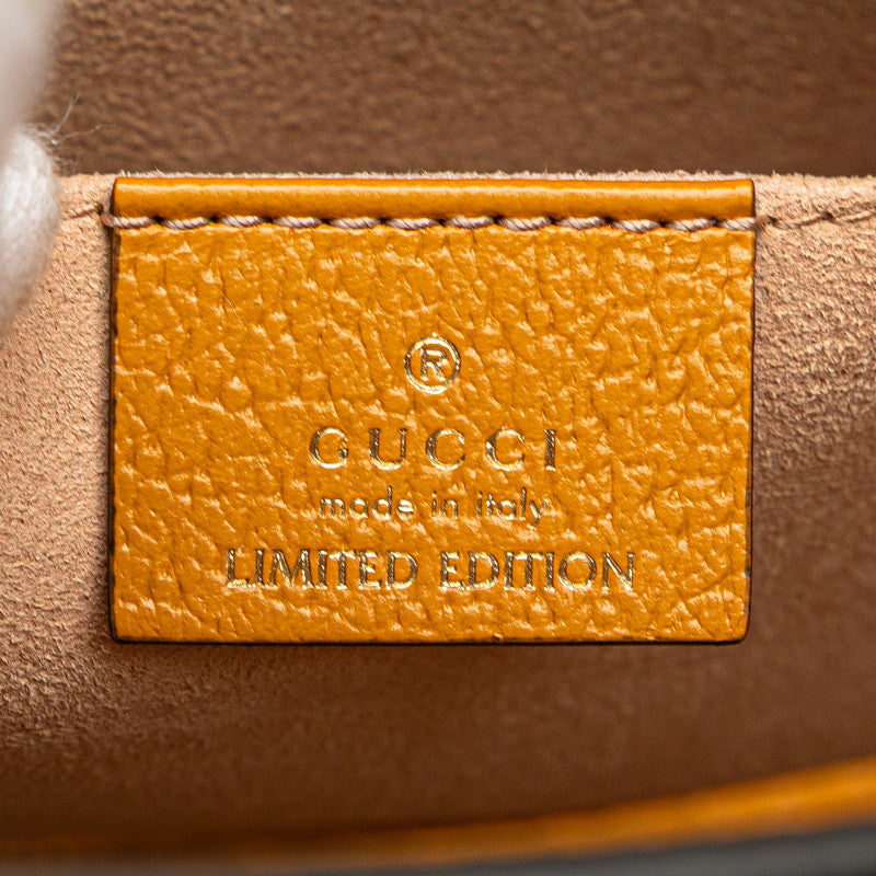 Gucci EXO KAI GG Supreme Teddy Bear PVC Clutch Limited