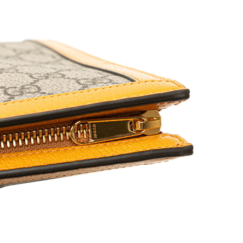 Gucci EXO KAI GG Supreme Teddy Bear PVC Clutch Limited