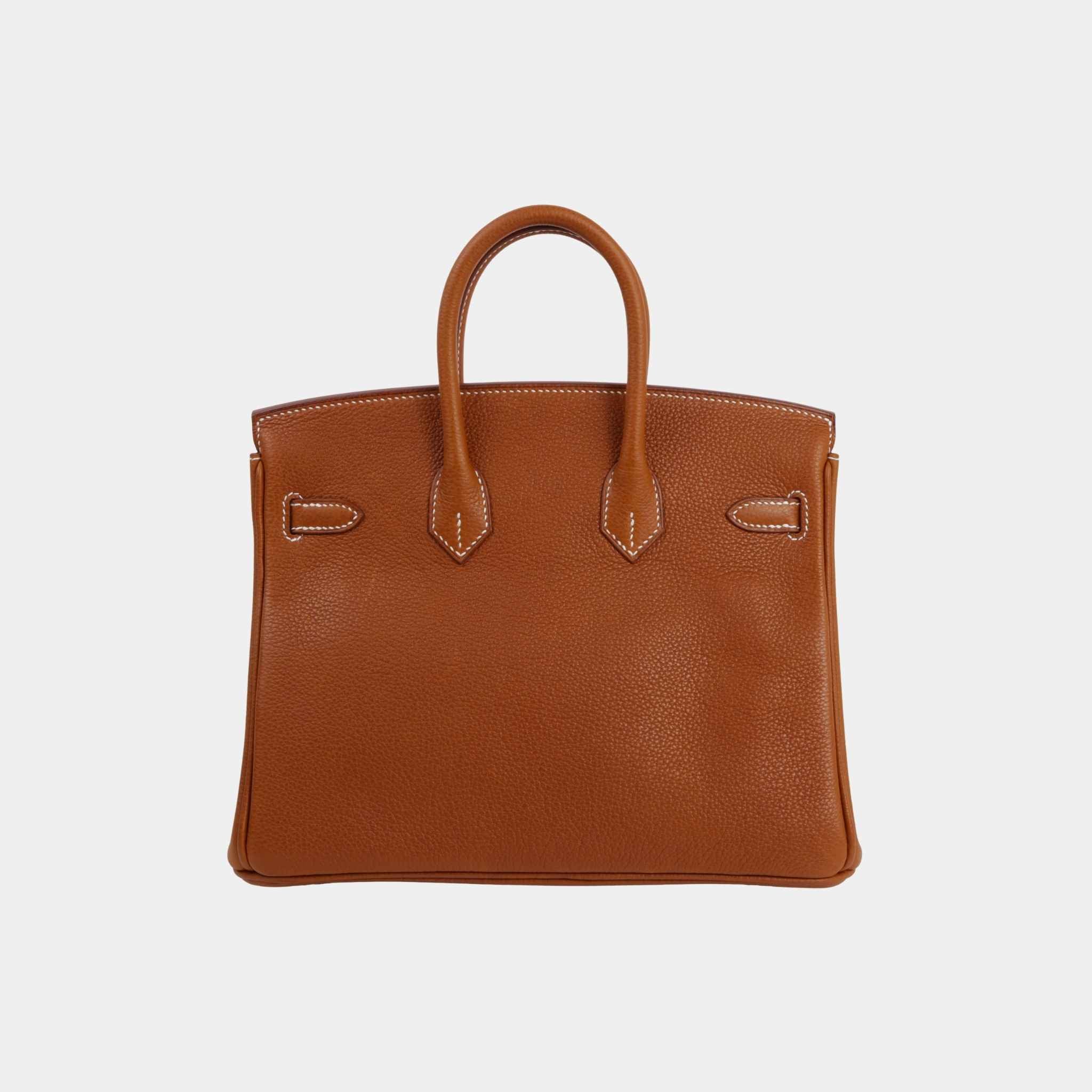 Birkin 25 Barenia Faubourg Fauve PHW