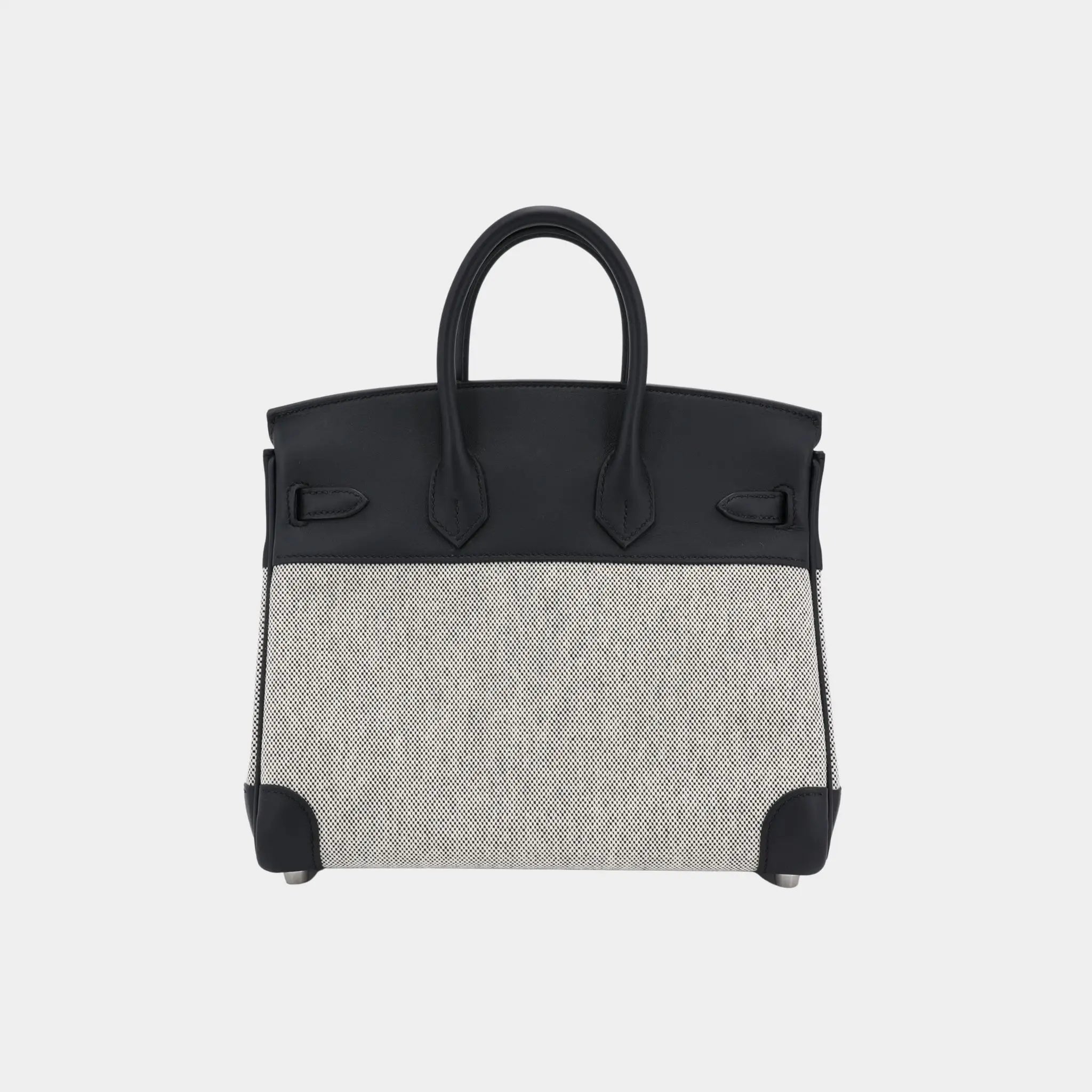 Birkin 25 Canvas-Swift Black PHW