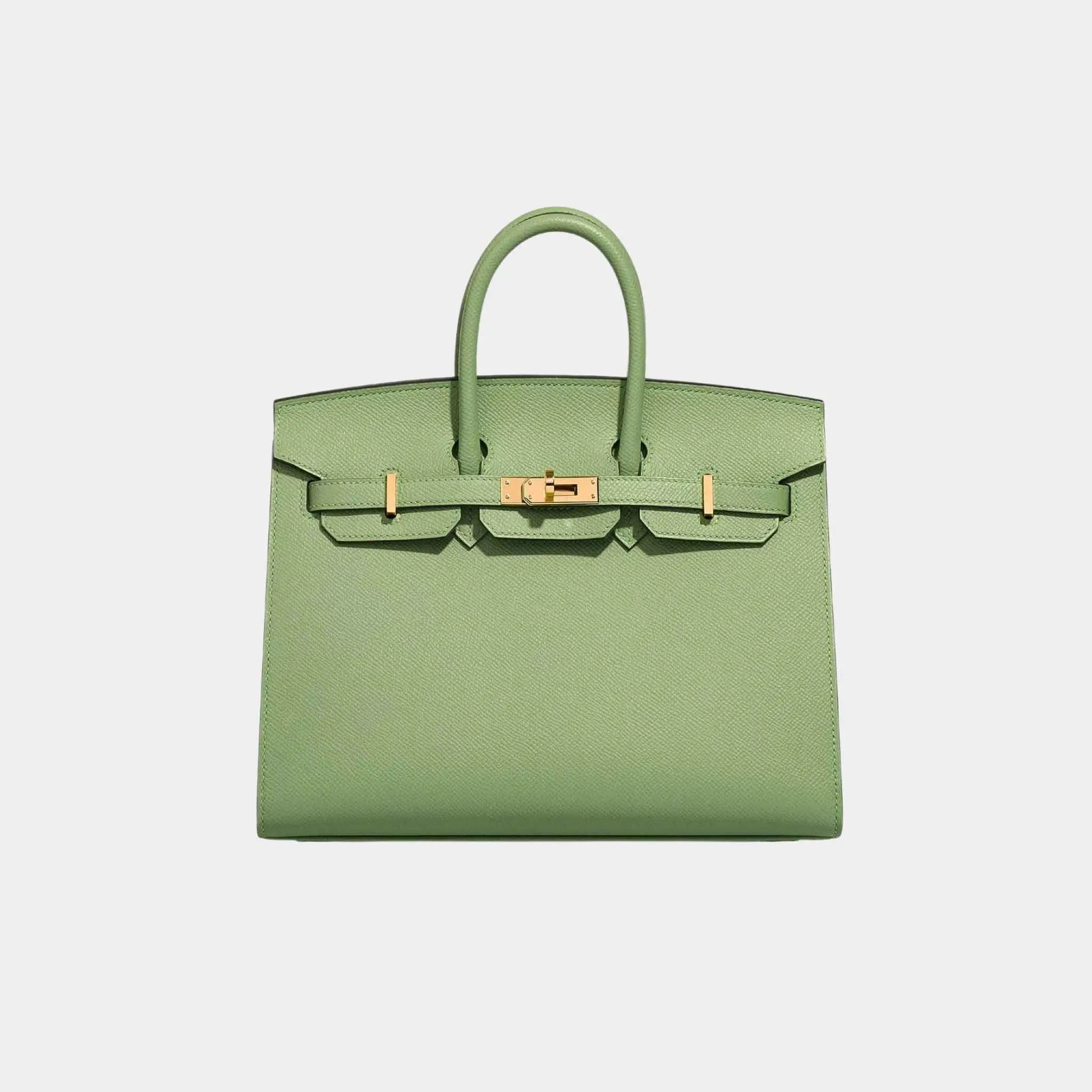 Birkin 25 Epsom Vert Criquet