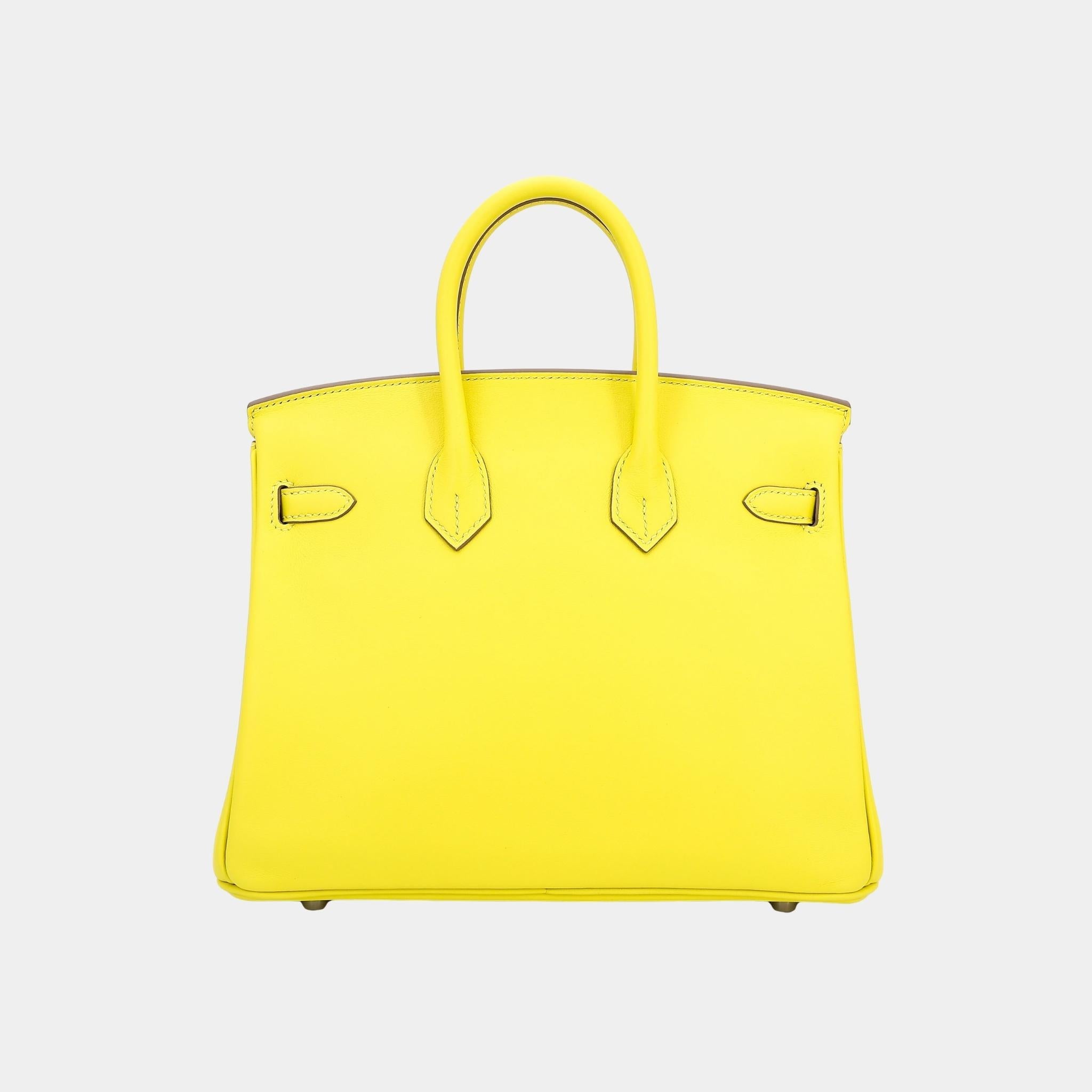 Birkin 25 Swift Lime PHW