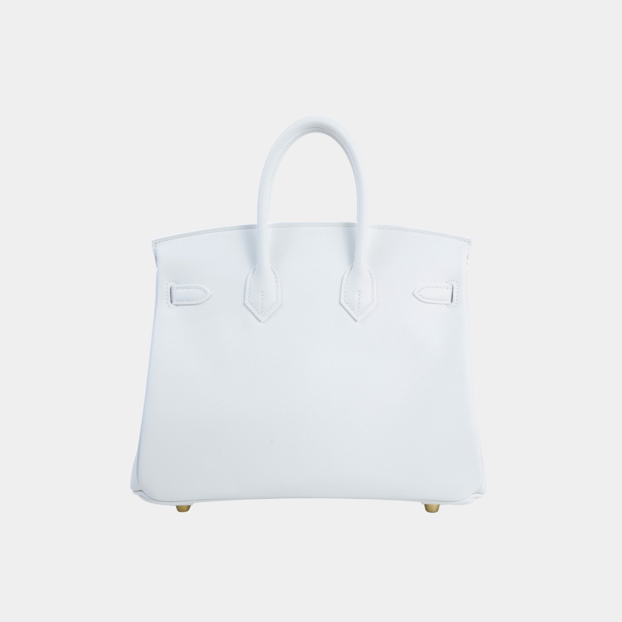 Birkin 25 Swift New White GHW