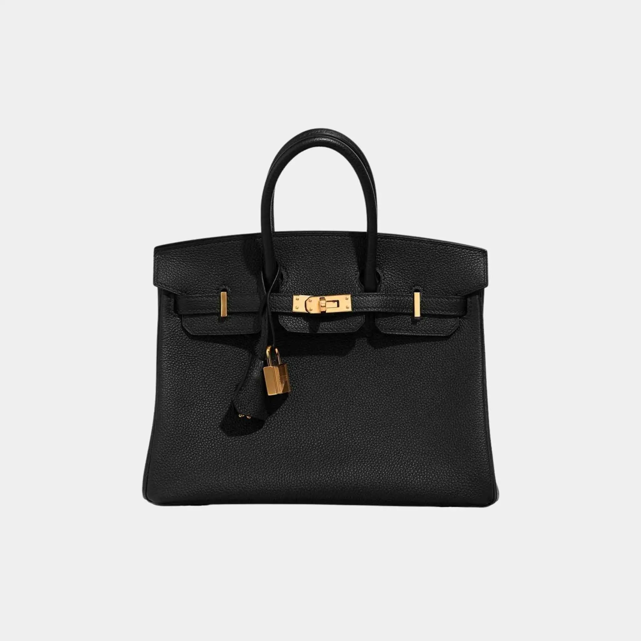 Birkin 25 Togo Black GHW