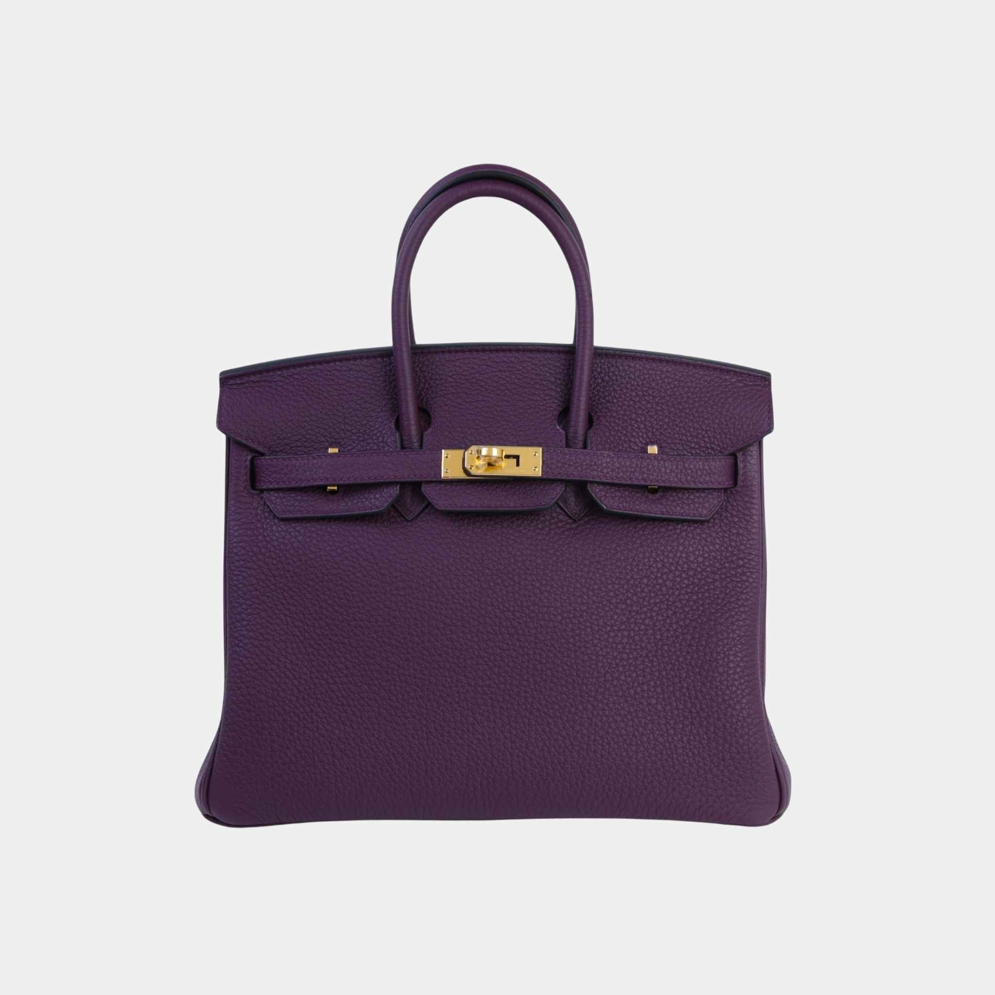 Birkin 25 Togo Cassis GHW