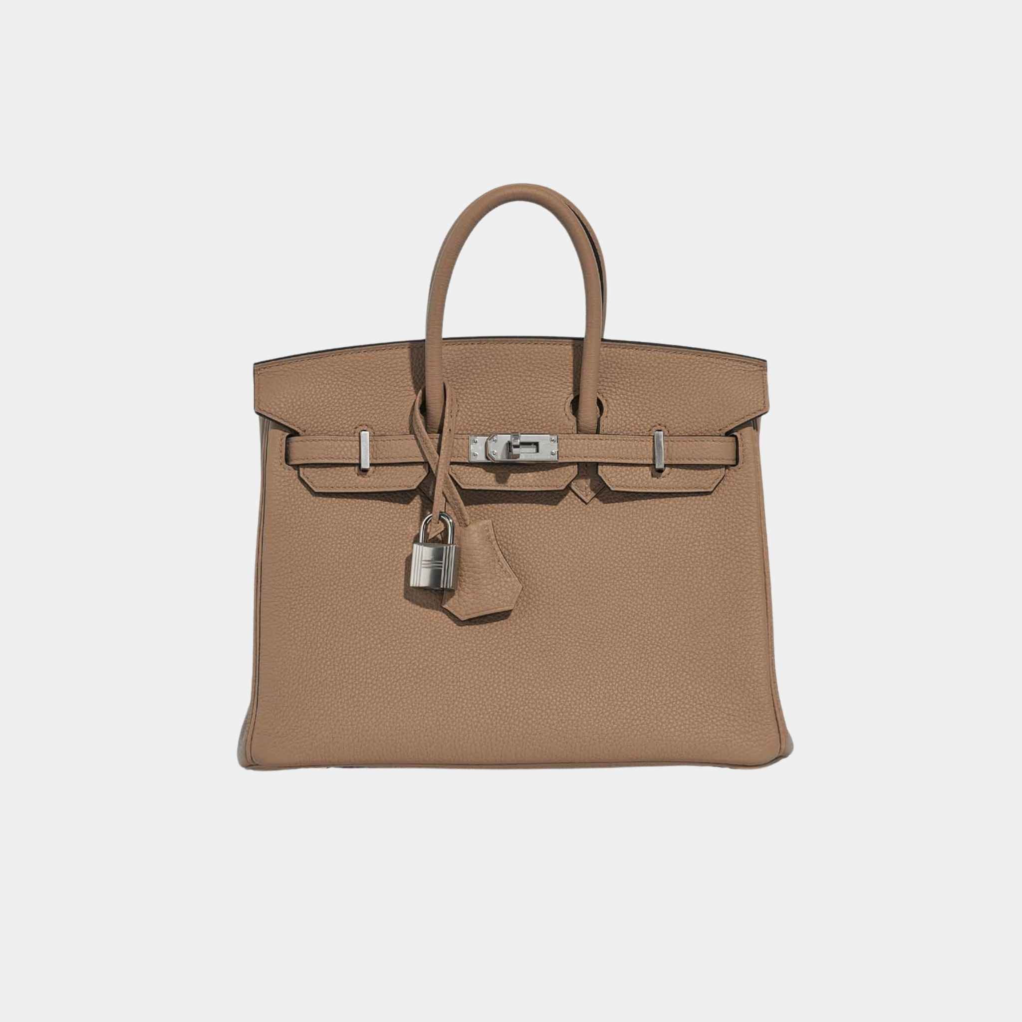 Birkin 25 Togo Chai PHW