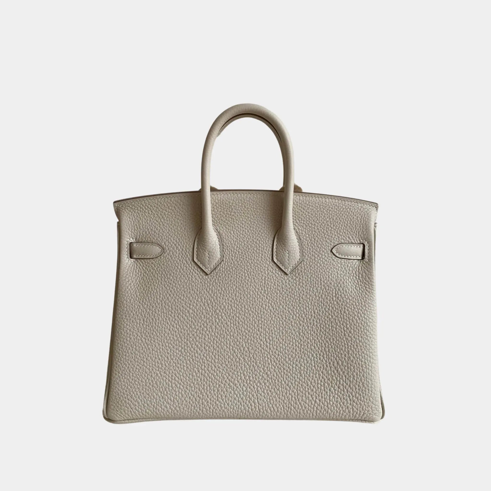 Birkin 25 Togo Craie PHW