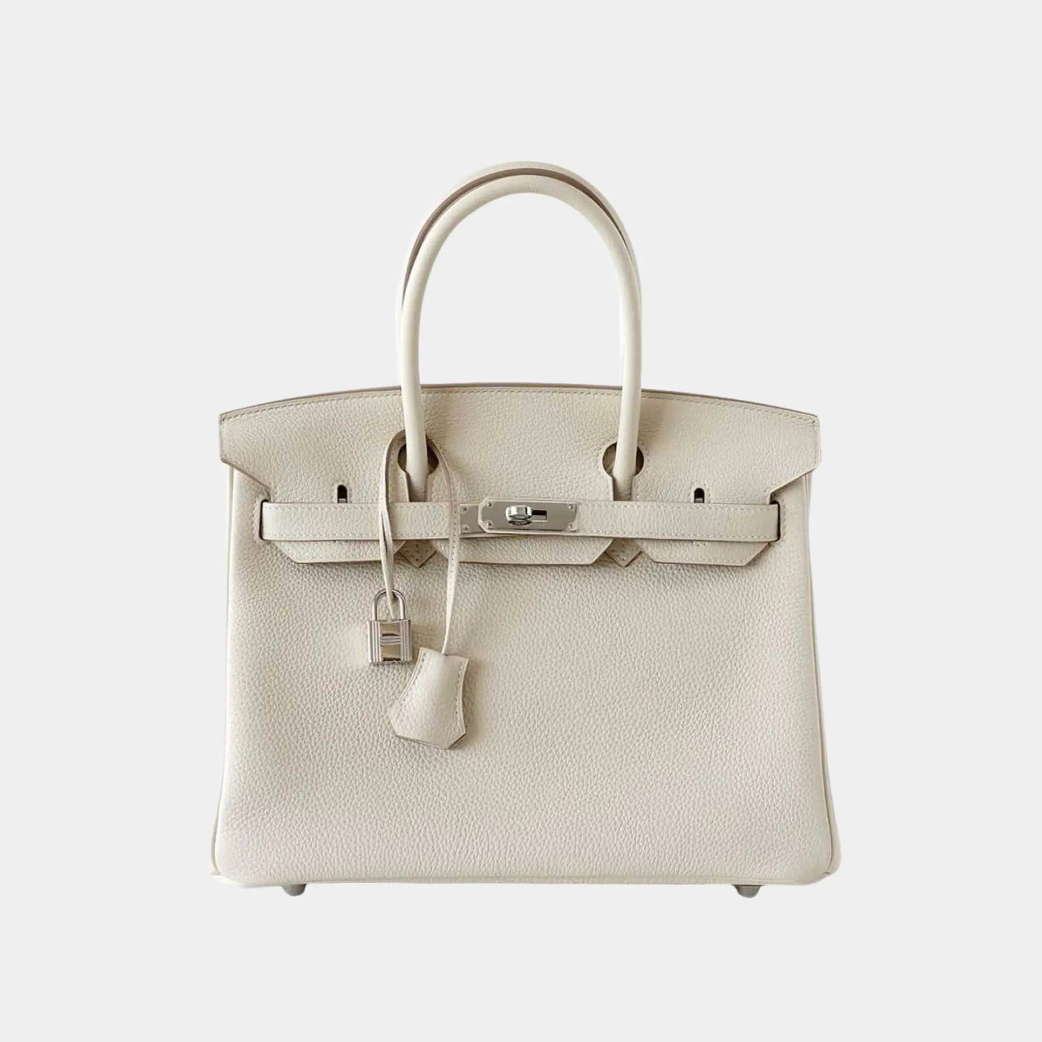 Birkin 25 Togo Craie PHW
