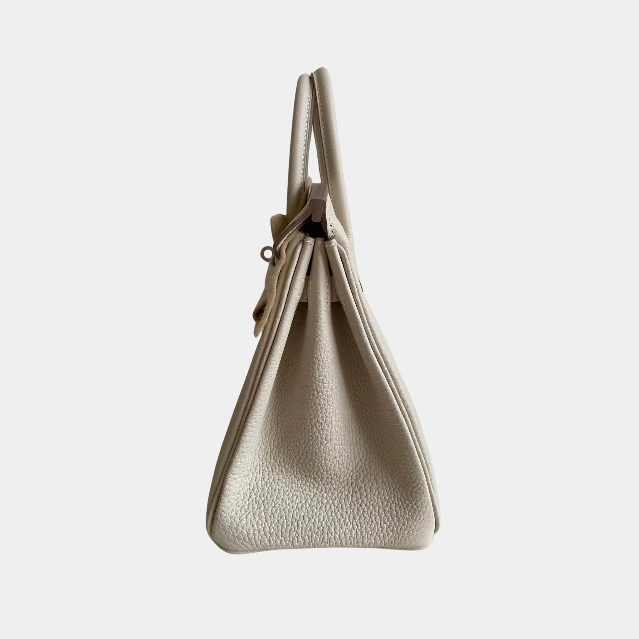 Birkin 25 Togo Craie PHW