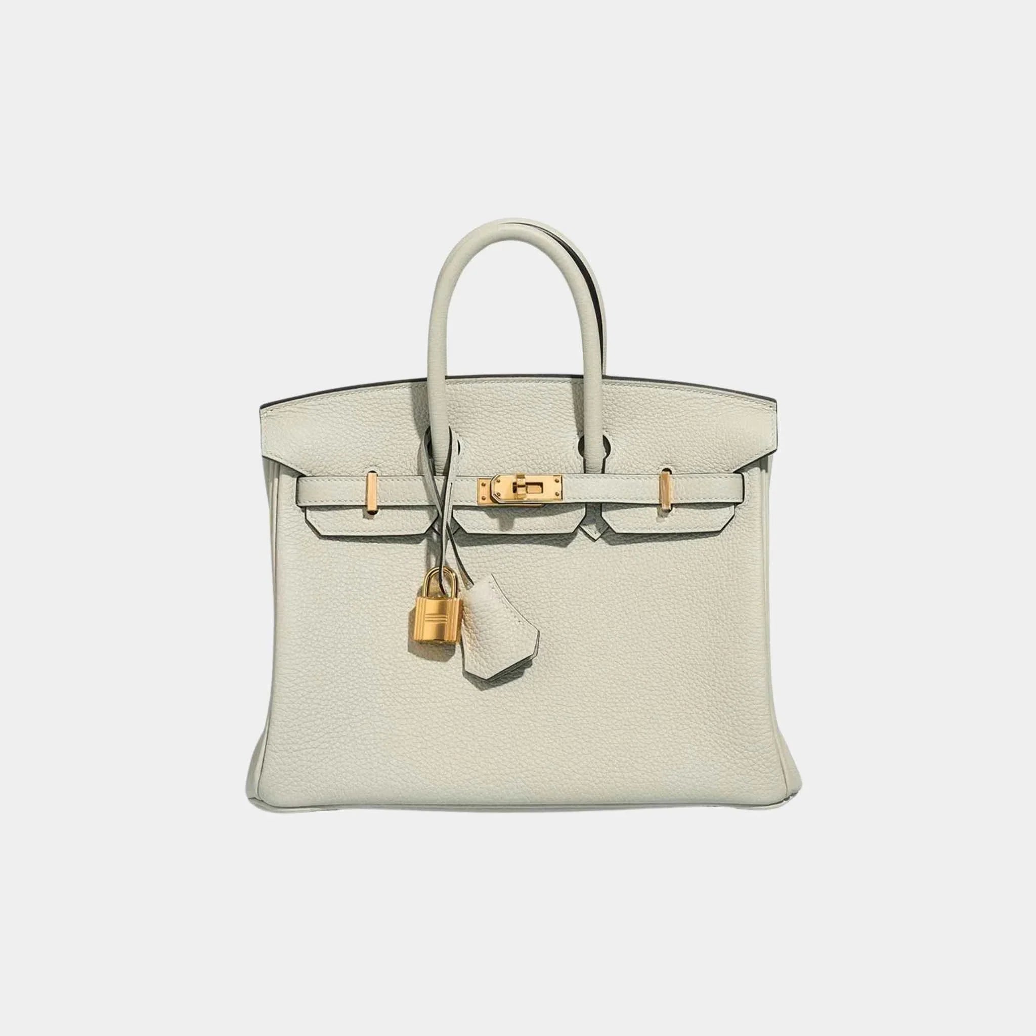 Birkin 25 Togo Gris Neve GHW