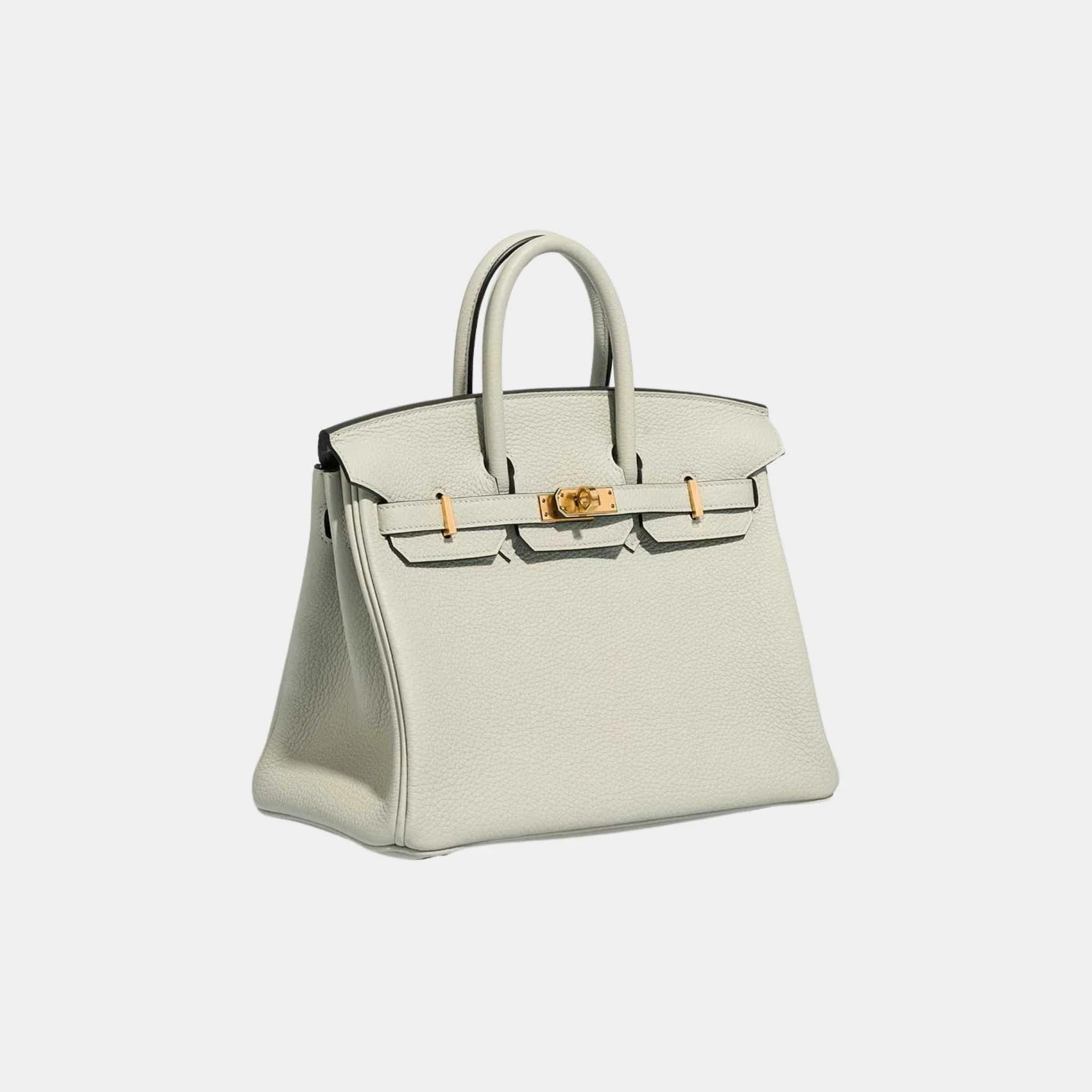 Birkin 25 Togo Gris Neve GHW