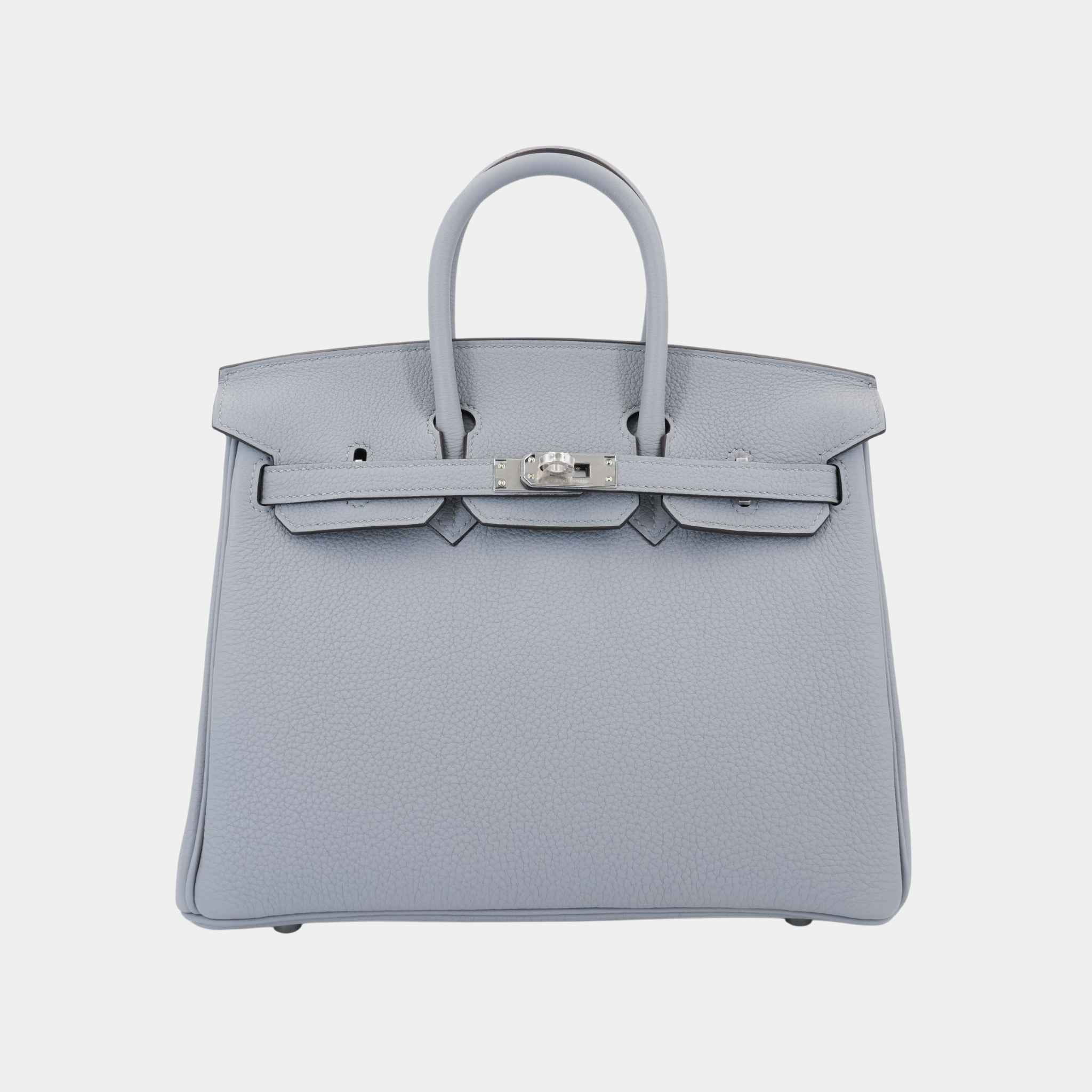 Birkin 25 Togo Gris Pantin PHW