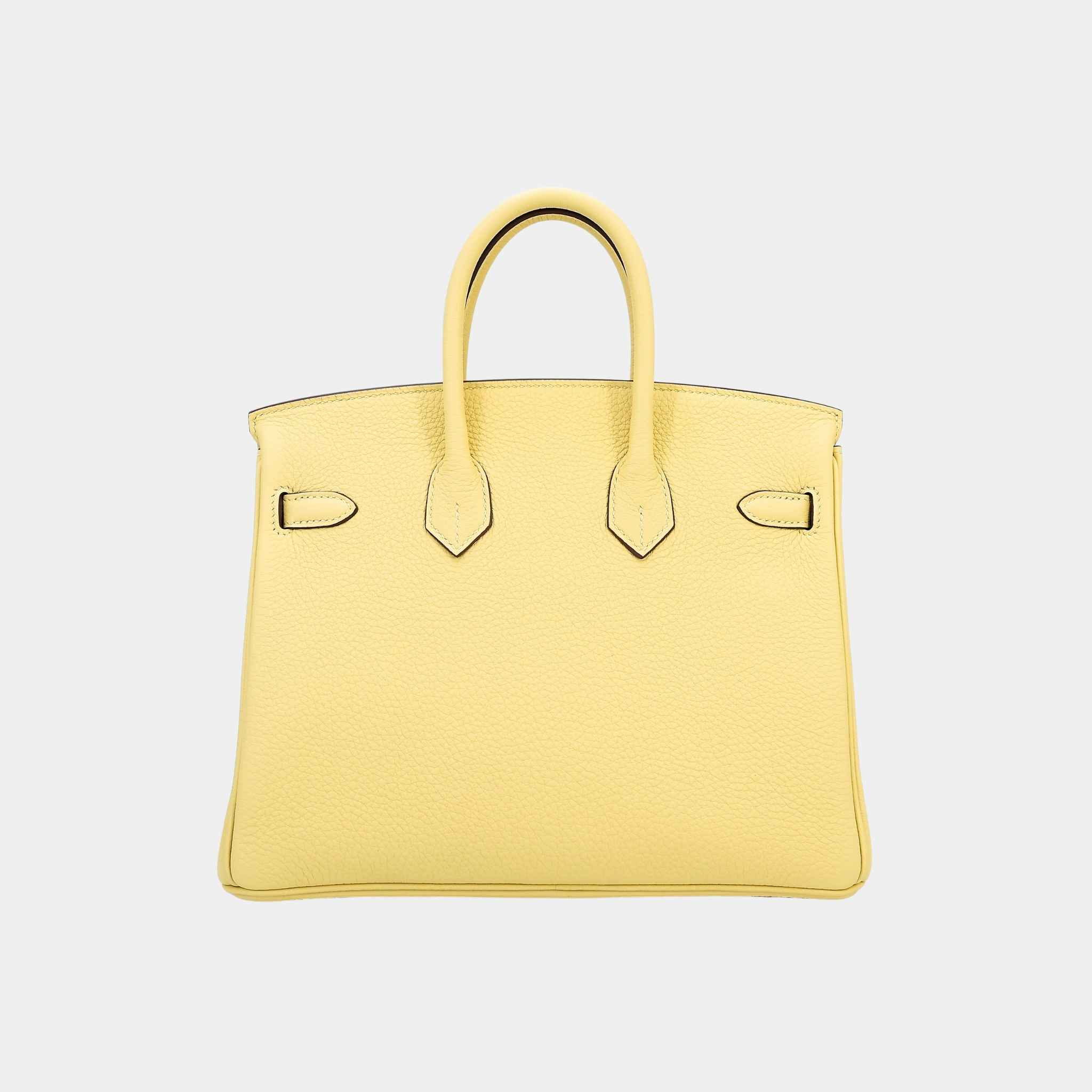 Birkin 25 Togo Jaune Poussin PHW