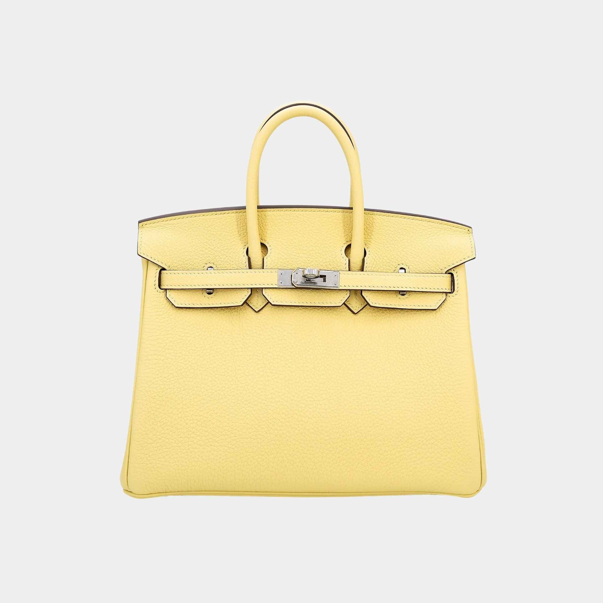 Birkin 25 Togo Jaune Poussin PHW
