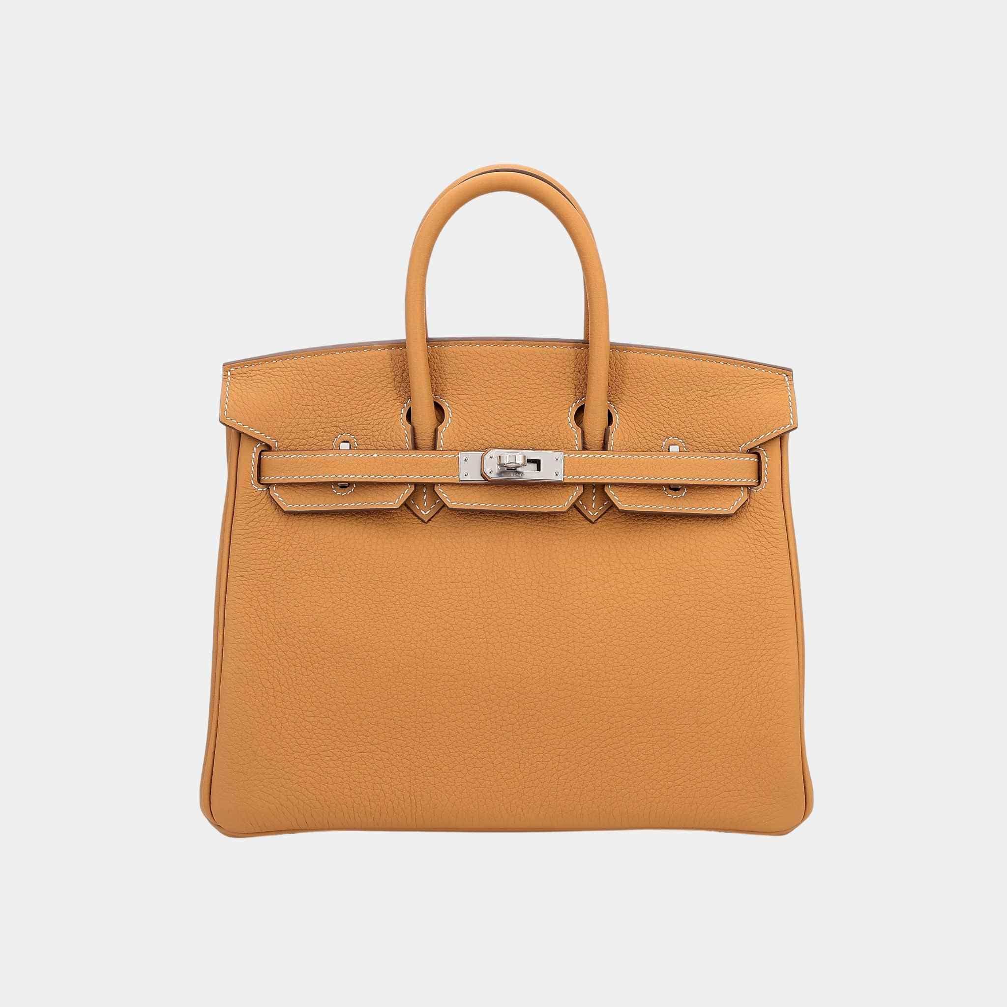 Birkin 25 Togo Natural Sable PHW