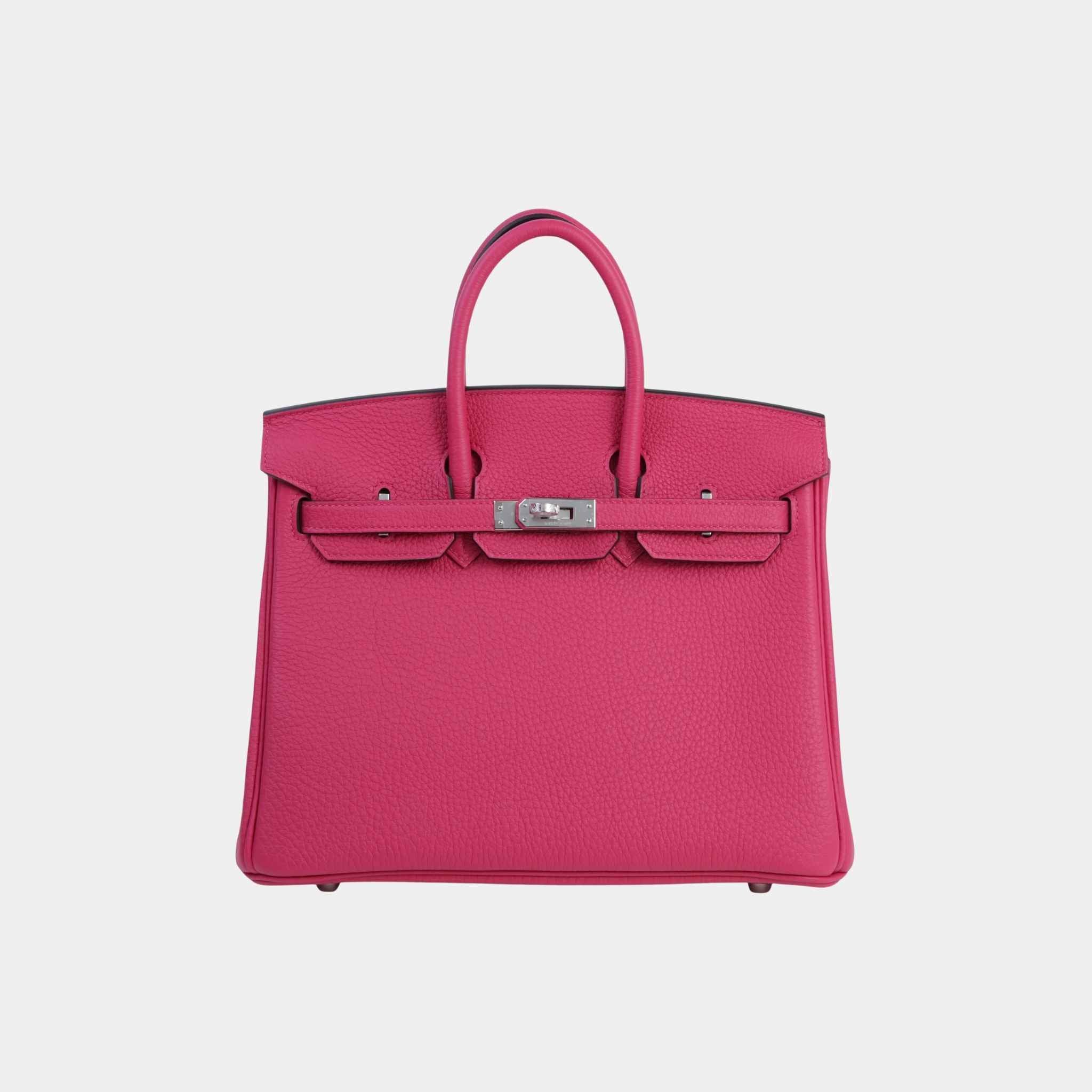 Birkin 25 Togo Rose Mexico PHW