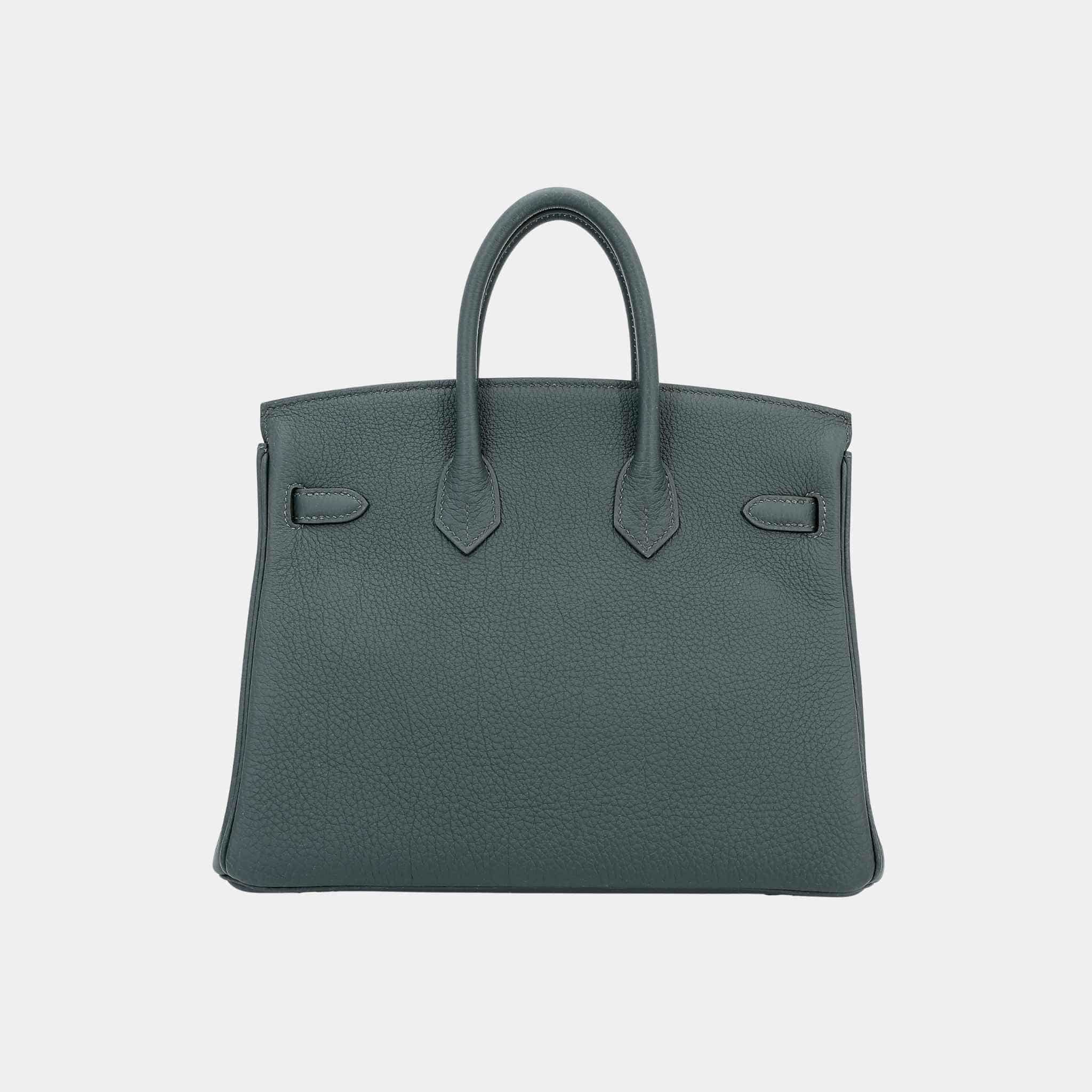 Birkin 25 Togo Vert Mangrove PBHW