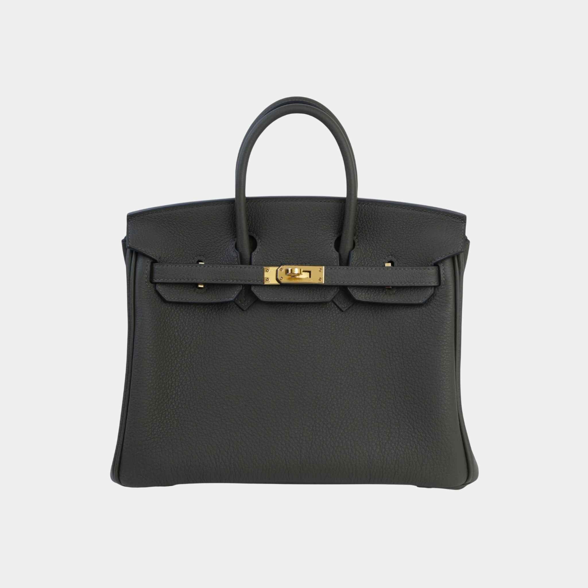 Birkin 25 Togo Vert Olive GHW