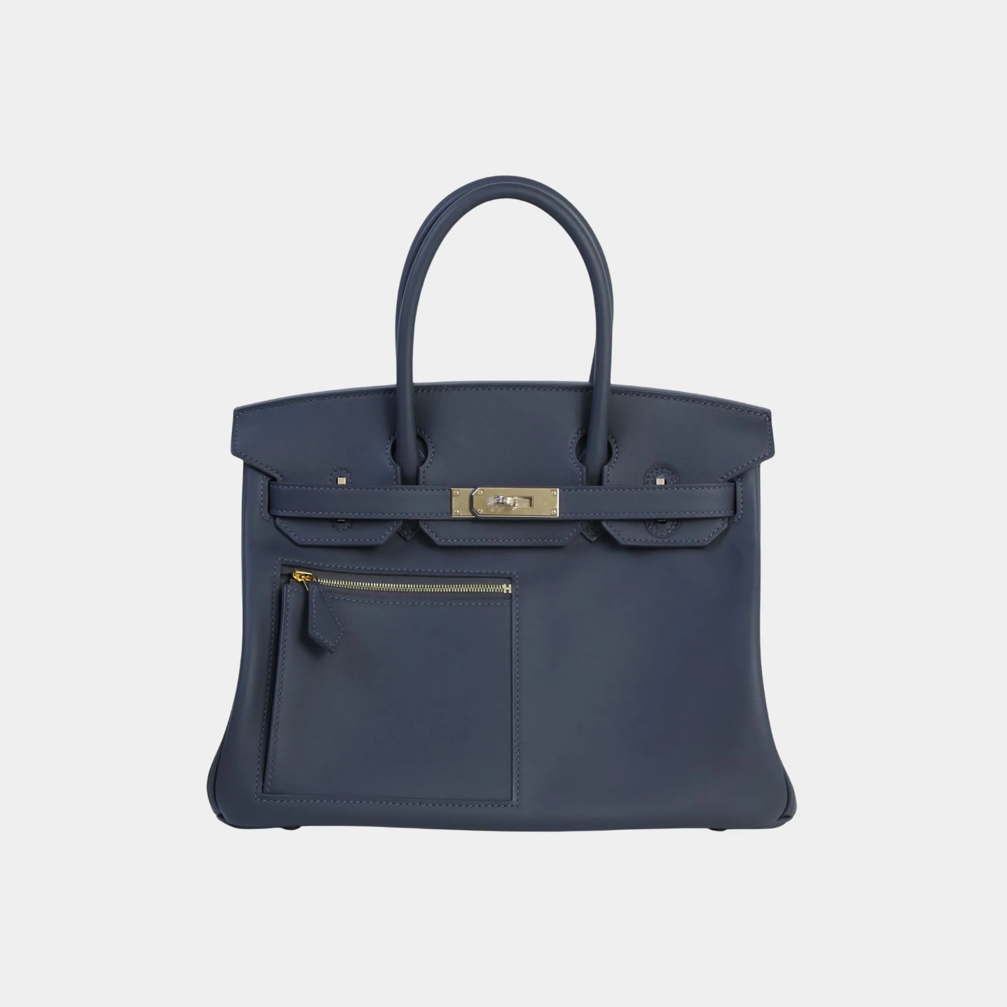 Birkin 30 Colormatic Swift Ardoise PBHW
