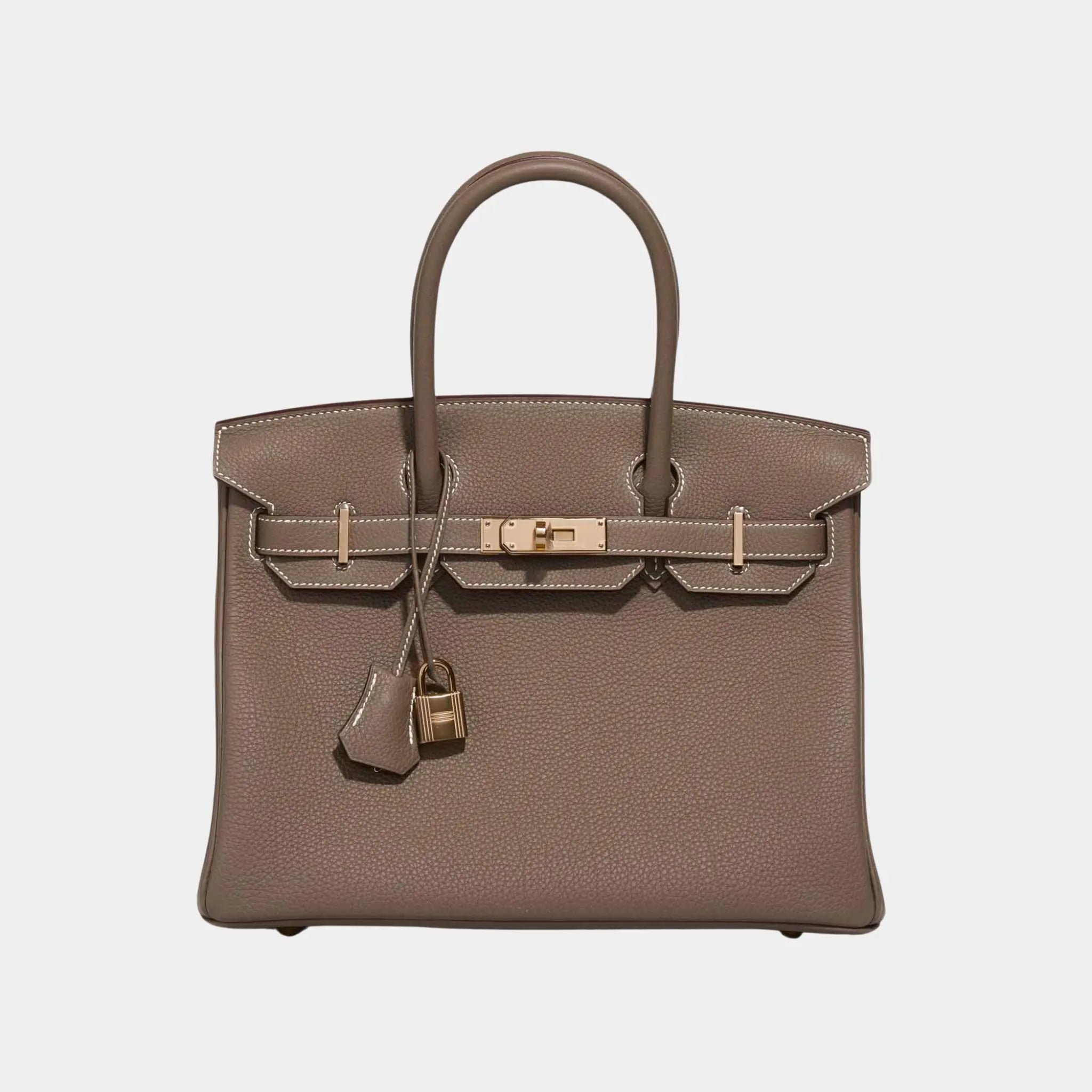 Birkin 30 Togo Etoupe GHW