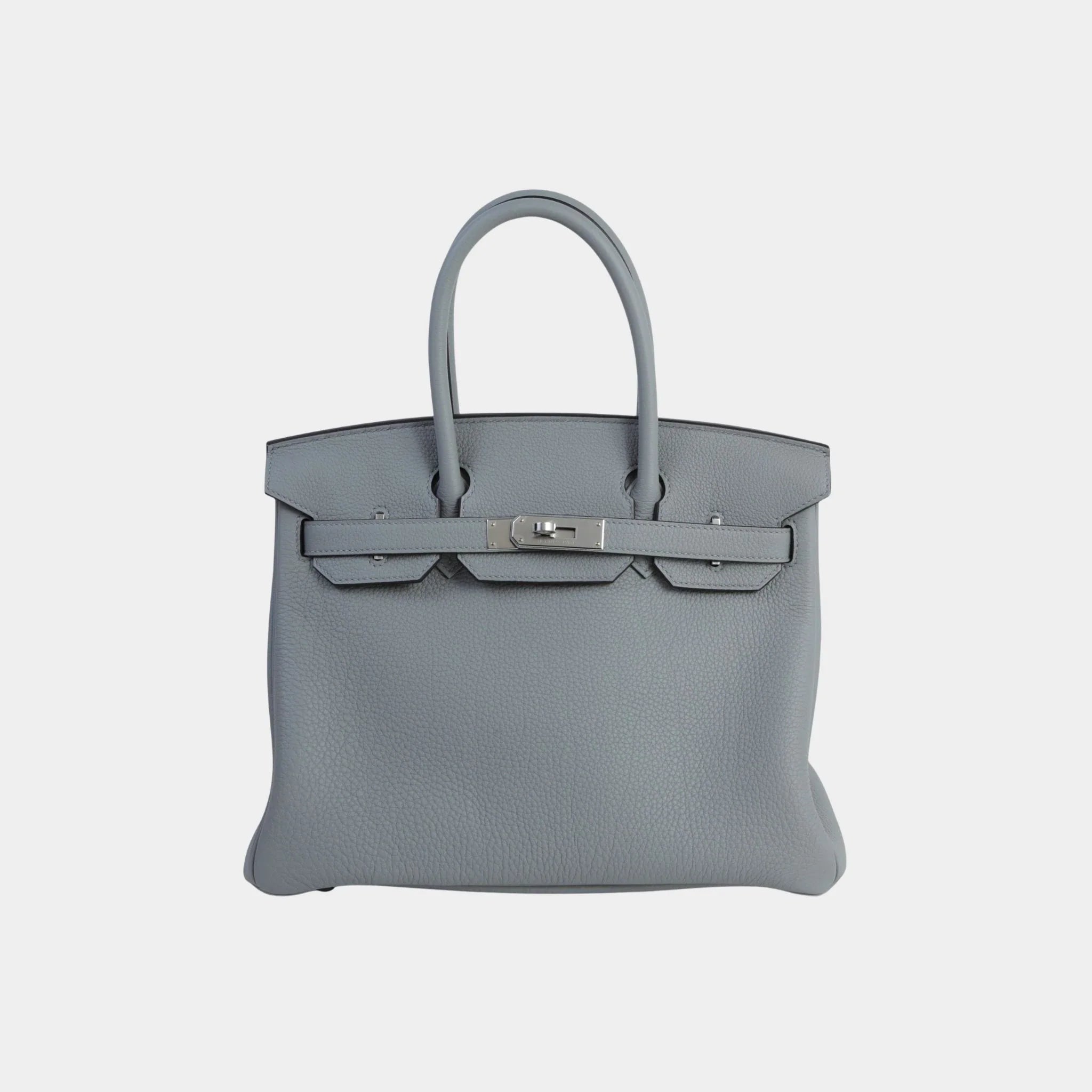Birkin 30 Togo Gris Mouette PHW