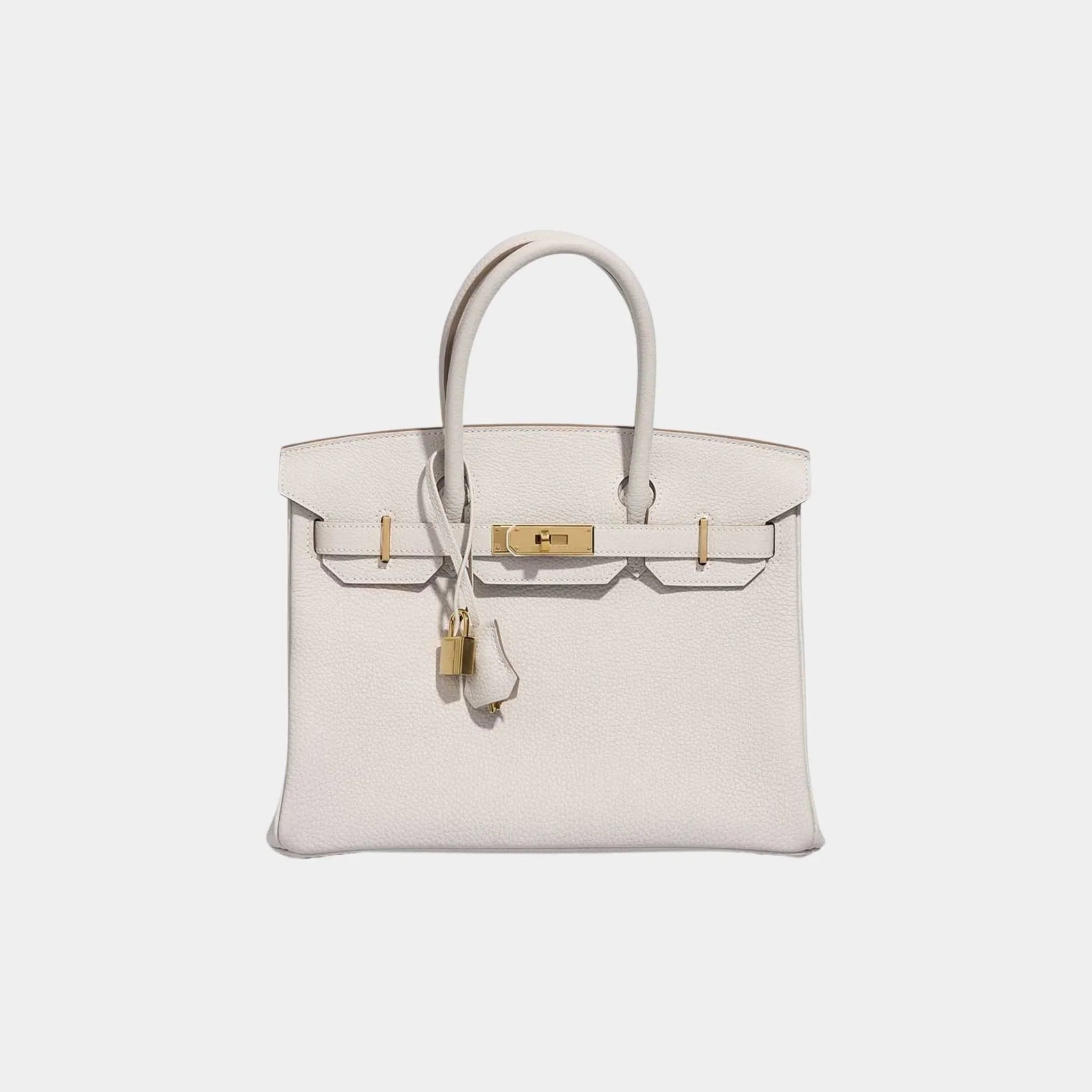 Birkin 30 Togo Gris Pale GHW