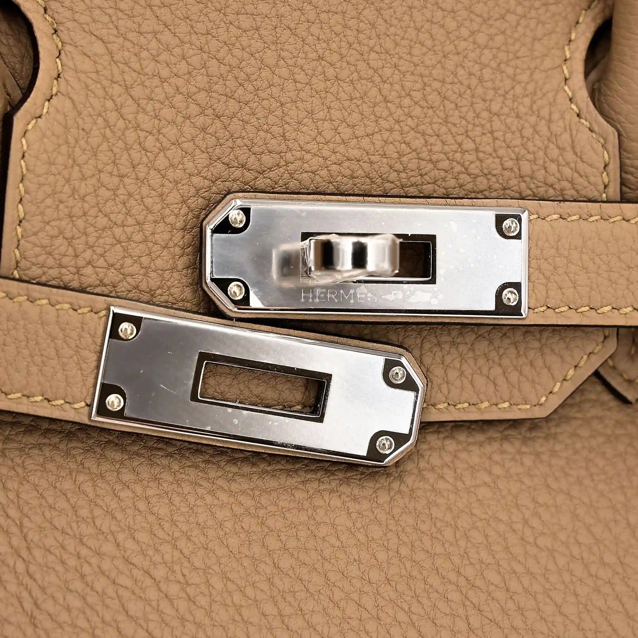 Birkin 30 Togo Poussiere PHW