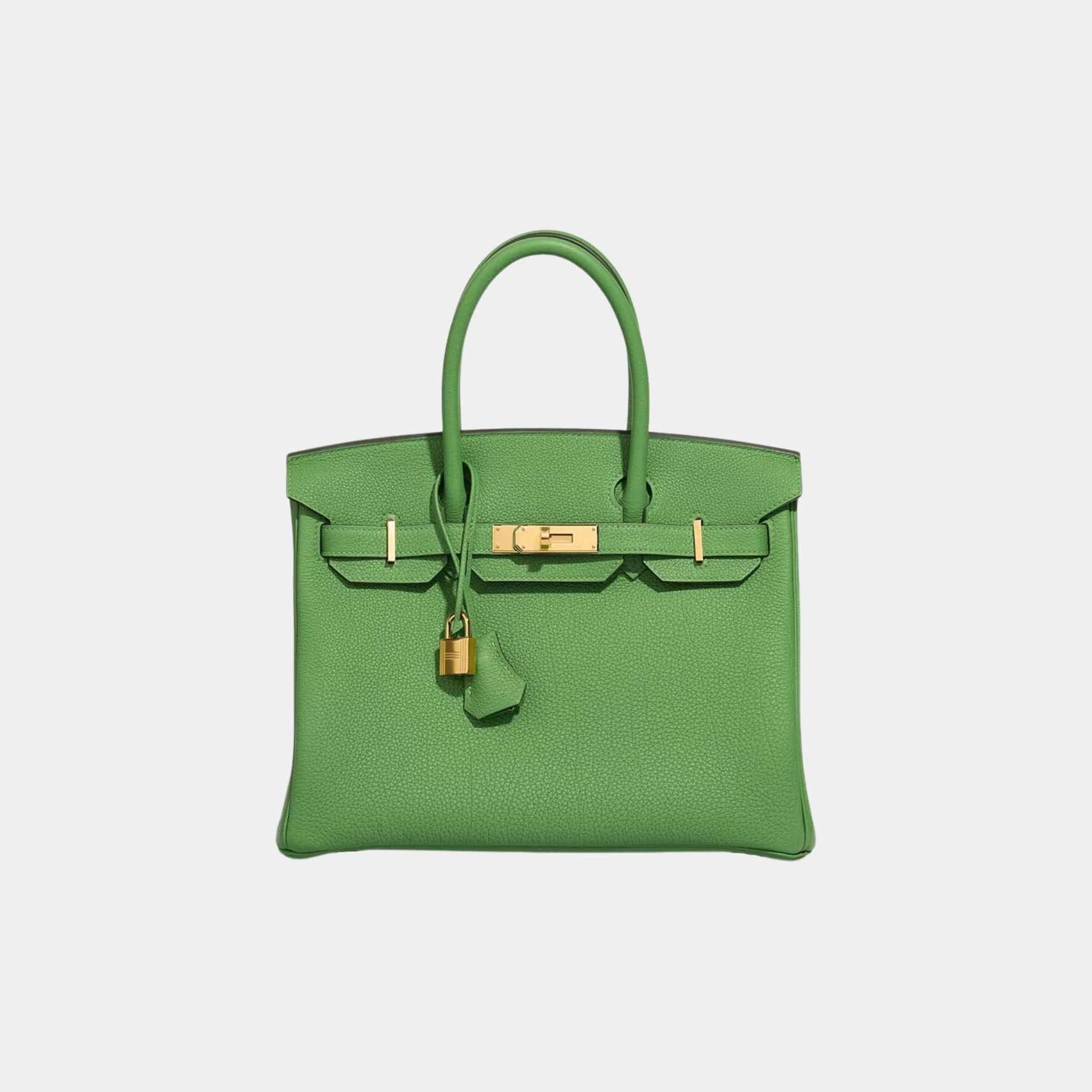 Birkin 30 Togo Vert Yucca GHW