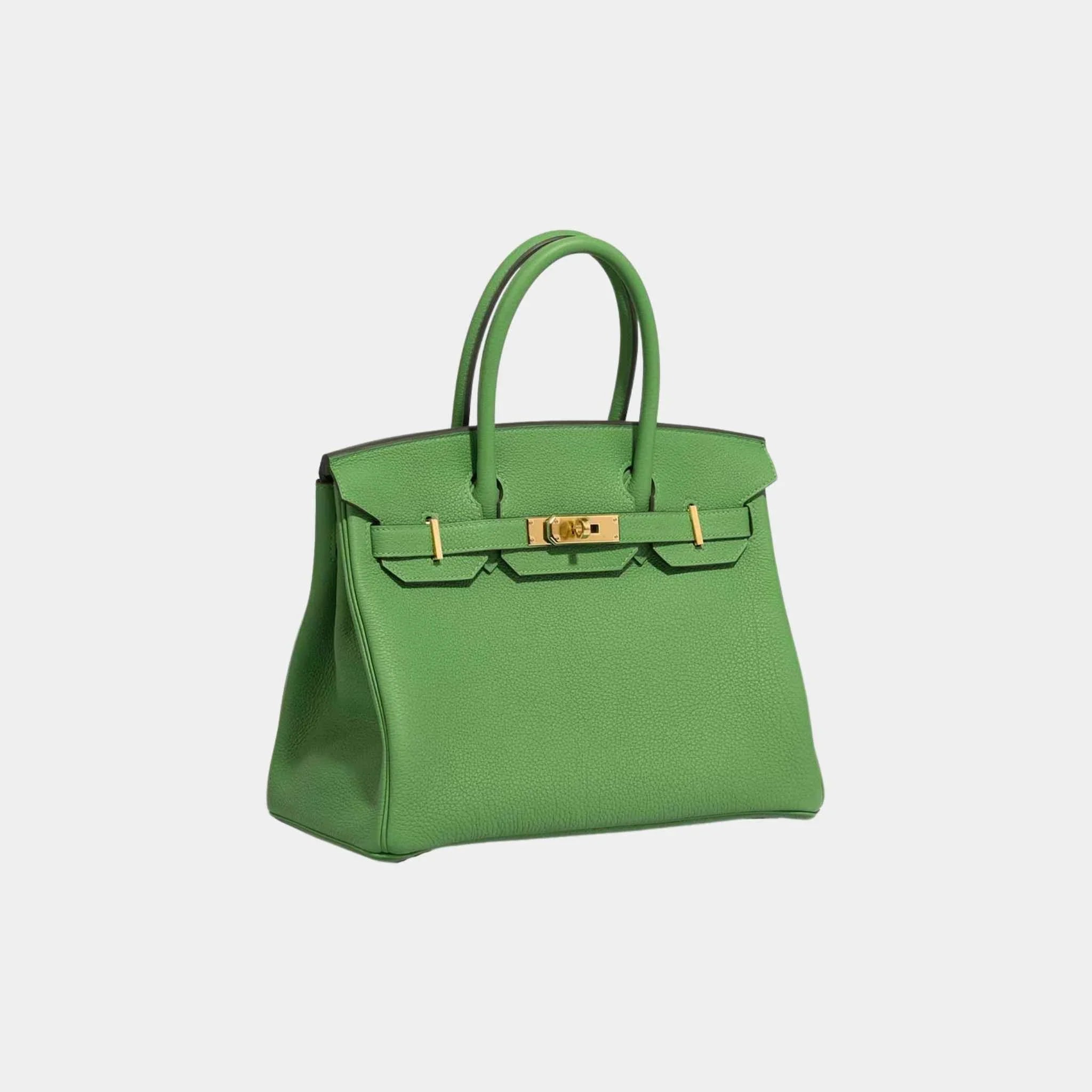 Birkin 30 Togo Vert Yucca GHW