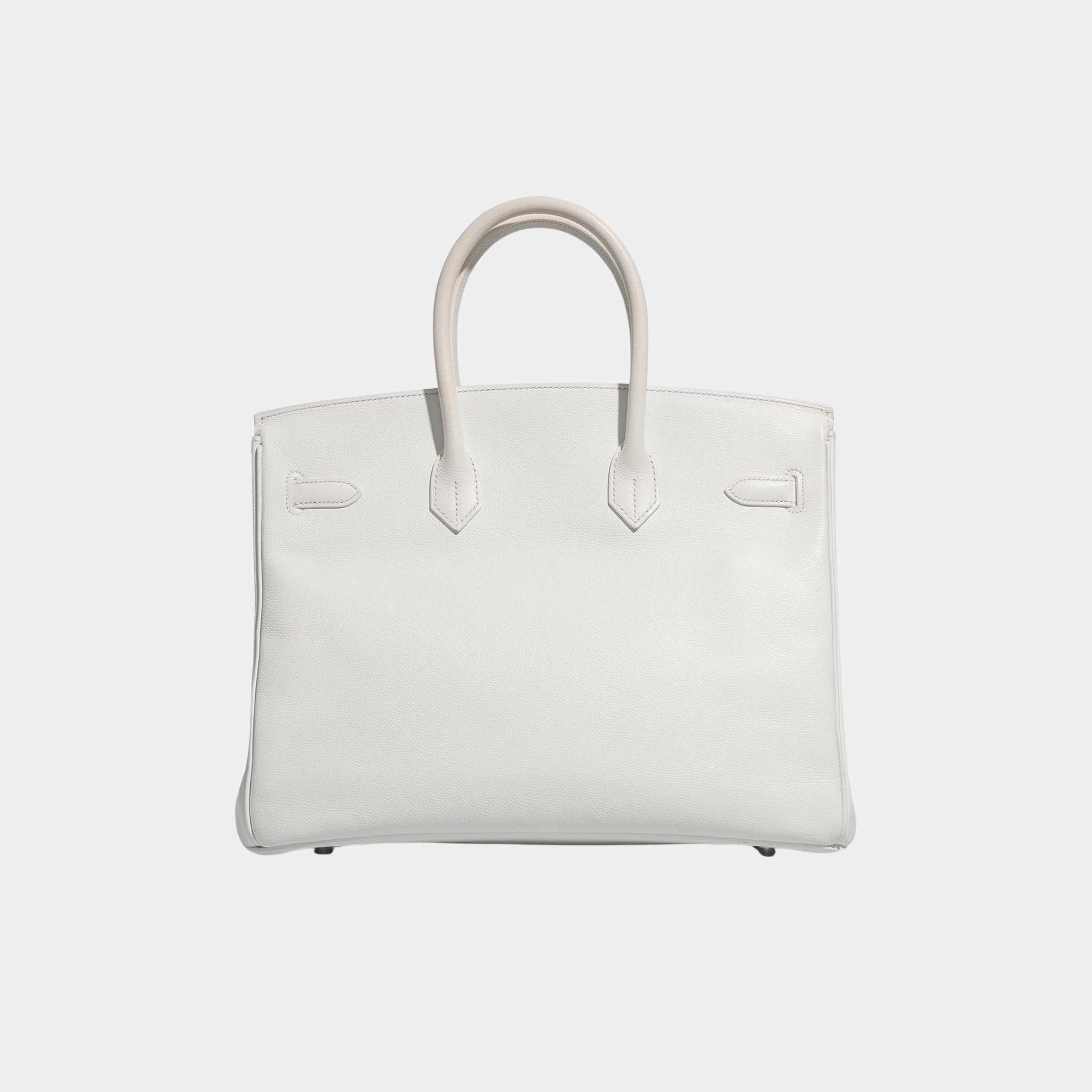 Birkin 35 Epsom White PHW