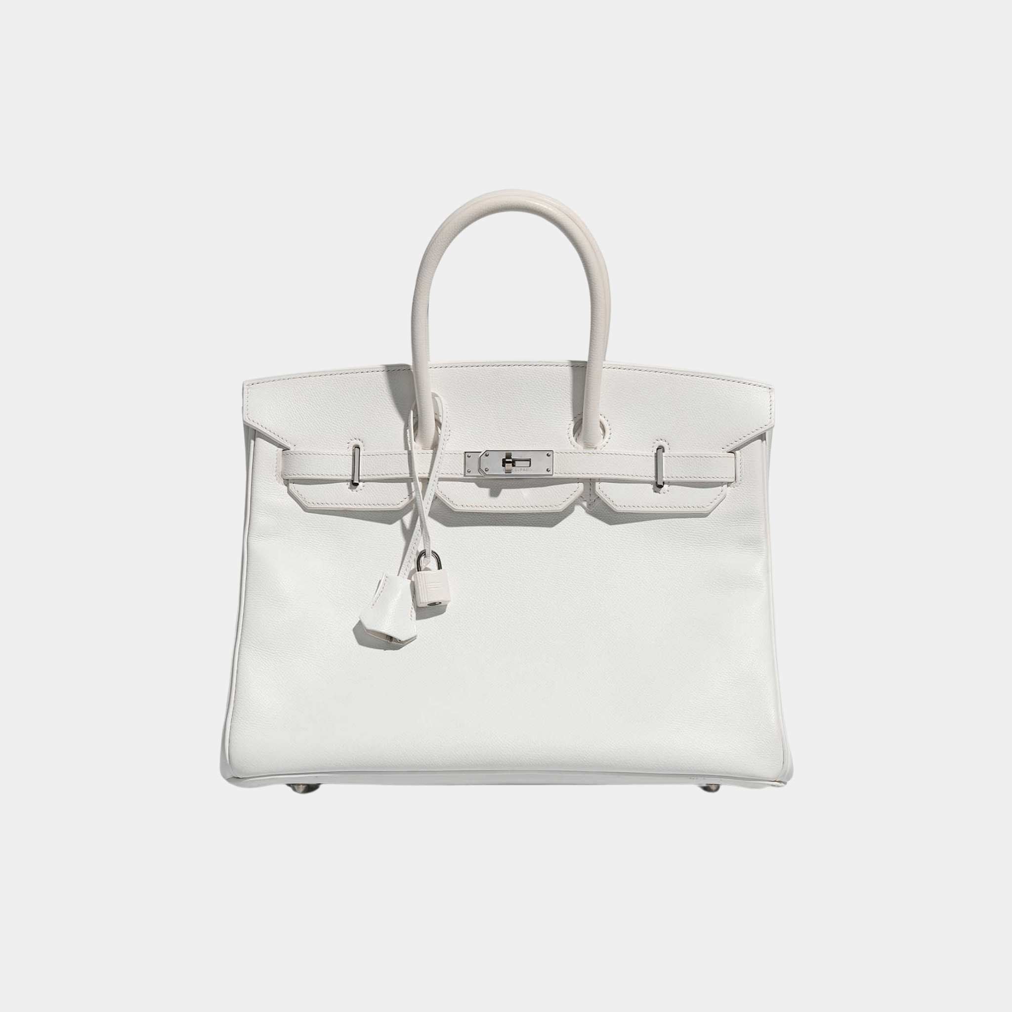 Birkin 35 Epsom White PHW