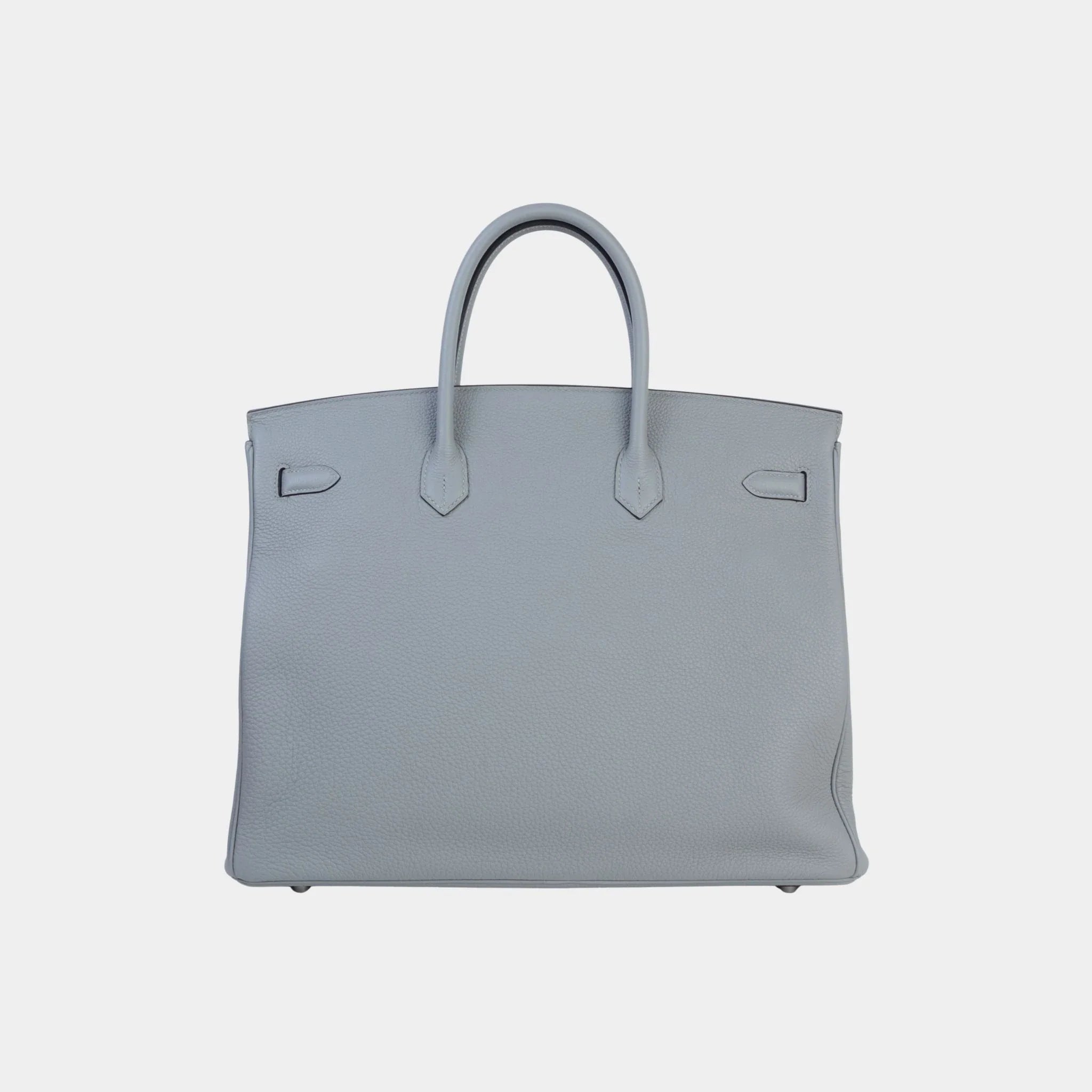 Birkin 40 Togo Gris Mouette PHW