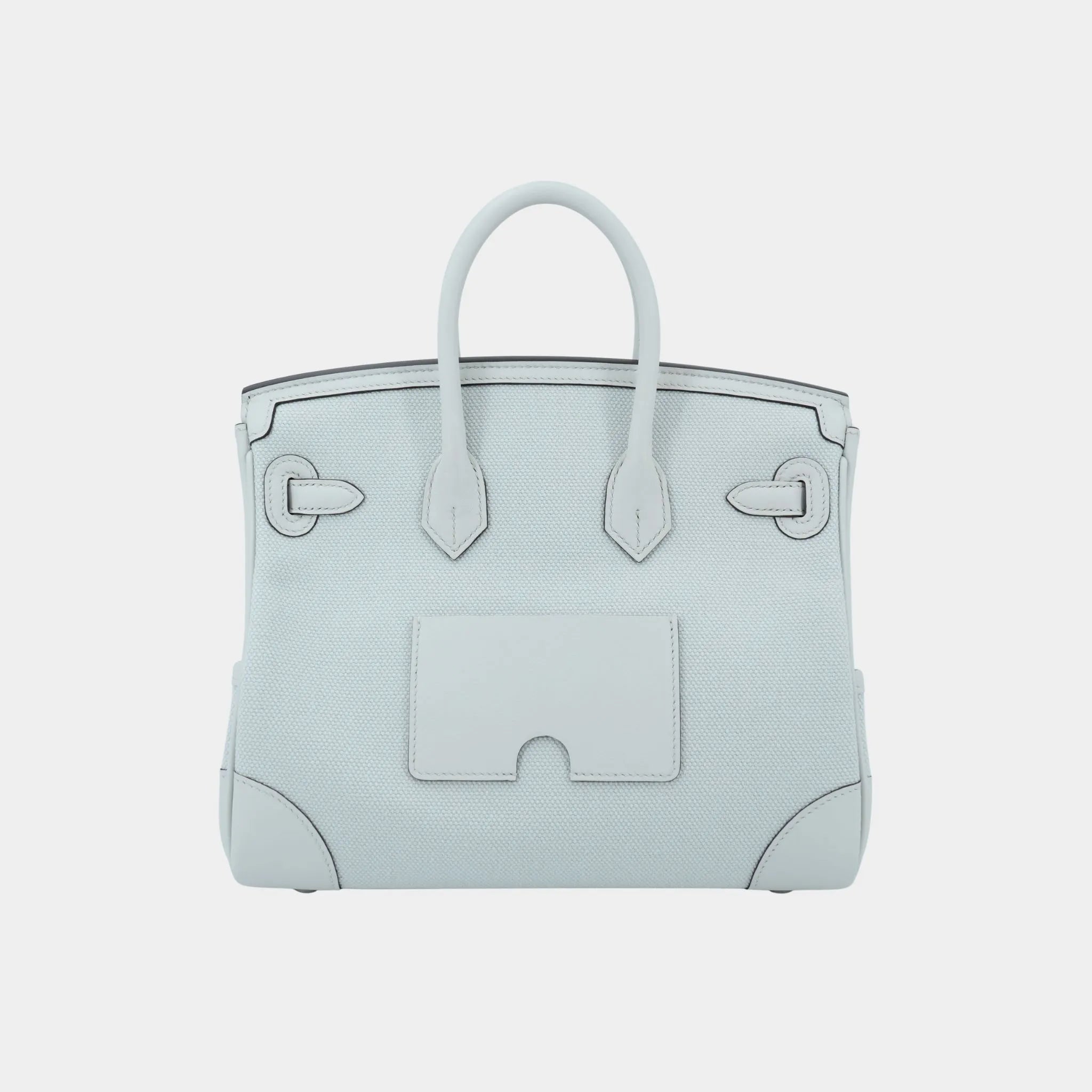 Birkin Cargo 25 Canvas-Swift Gris Platine PHW
