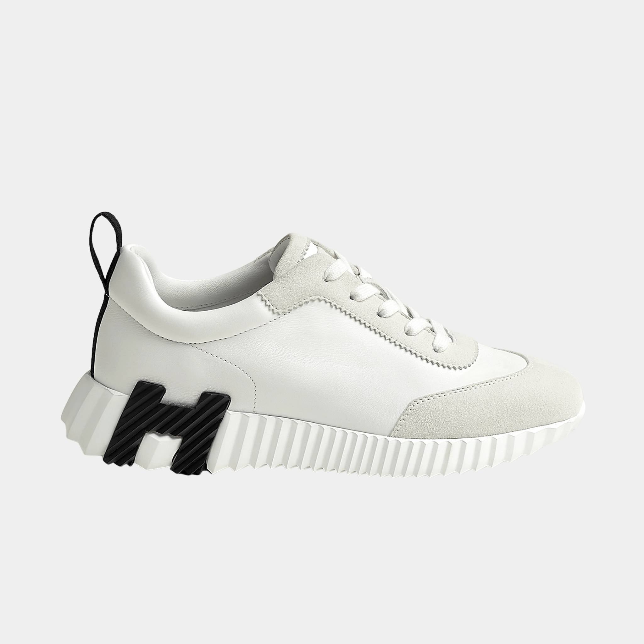 Bouncing Sneaker Calfskin and Suede Women