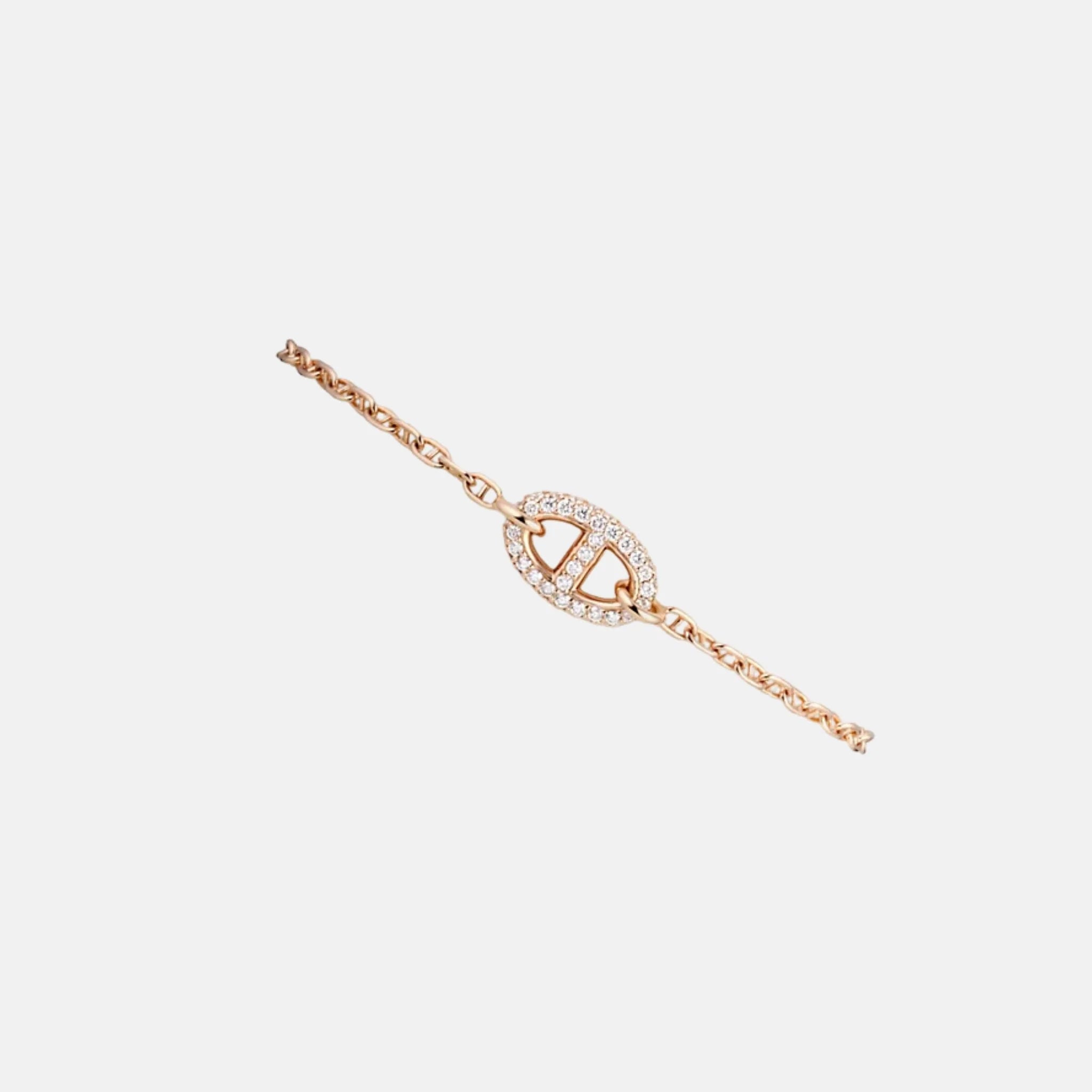 Bracelet Farandole Rose Gold Diamonds