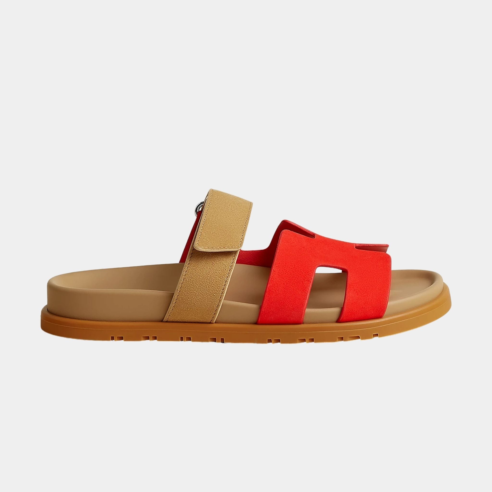 Chypre Sandal Two Tone Suede Women