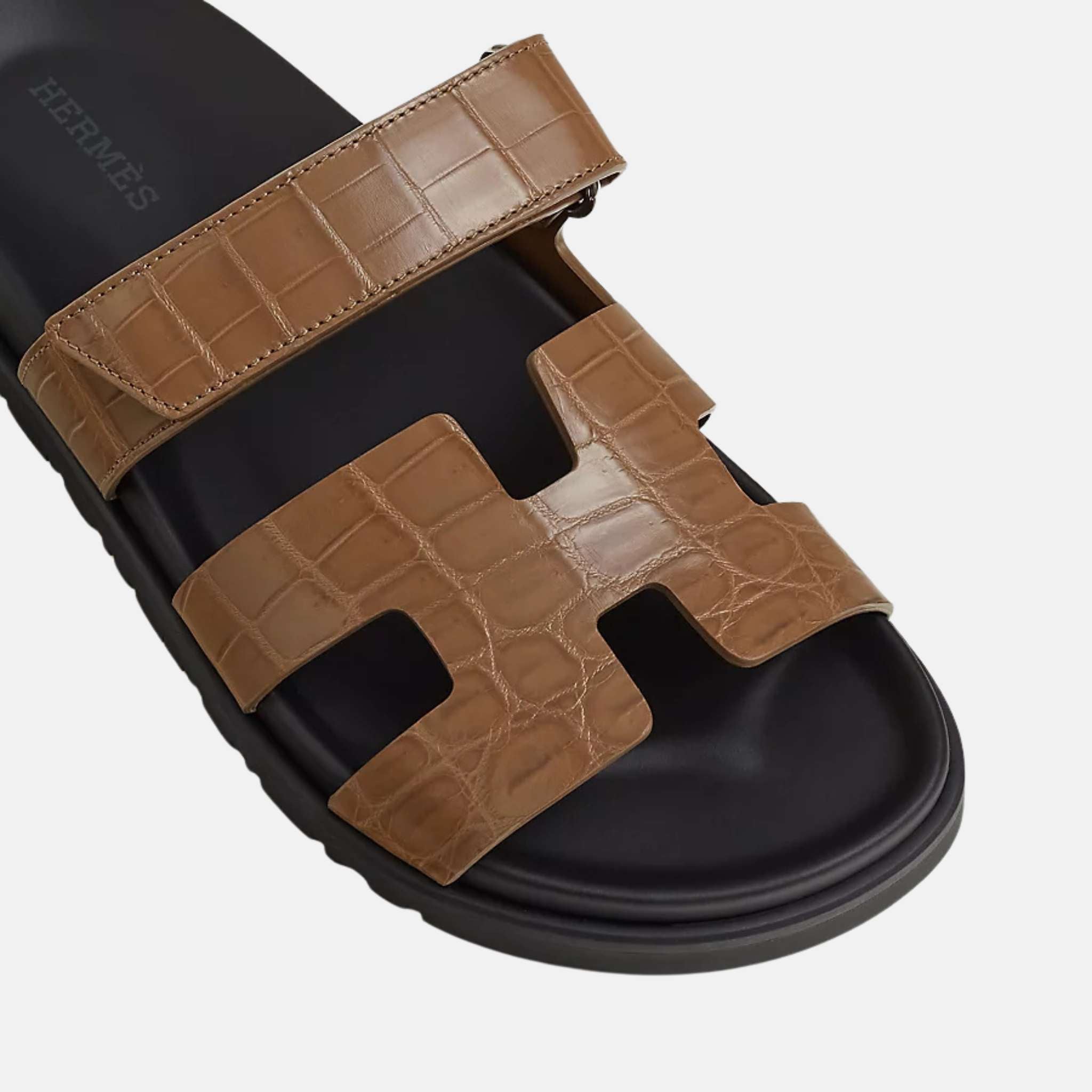 Chypre Sandal Matte Mississippiensis Alligator Women