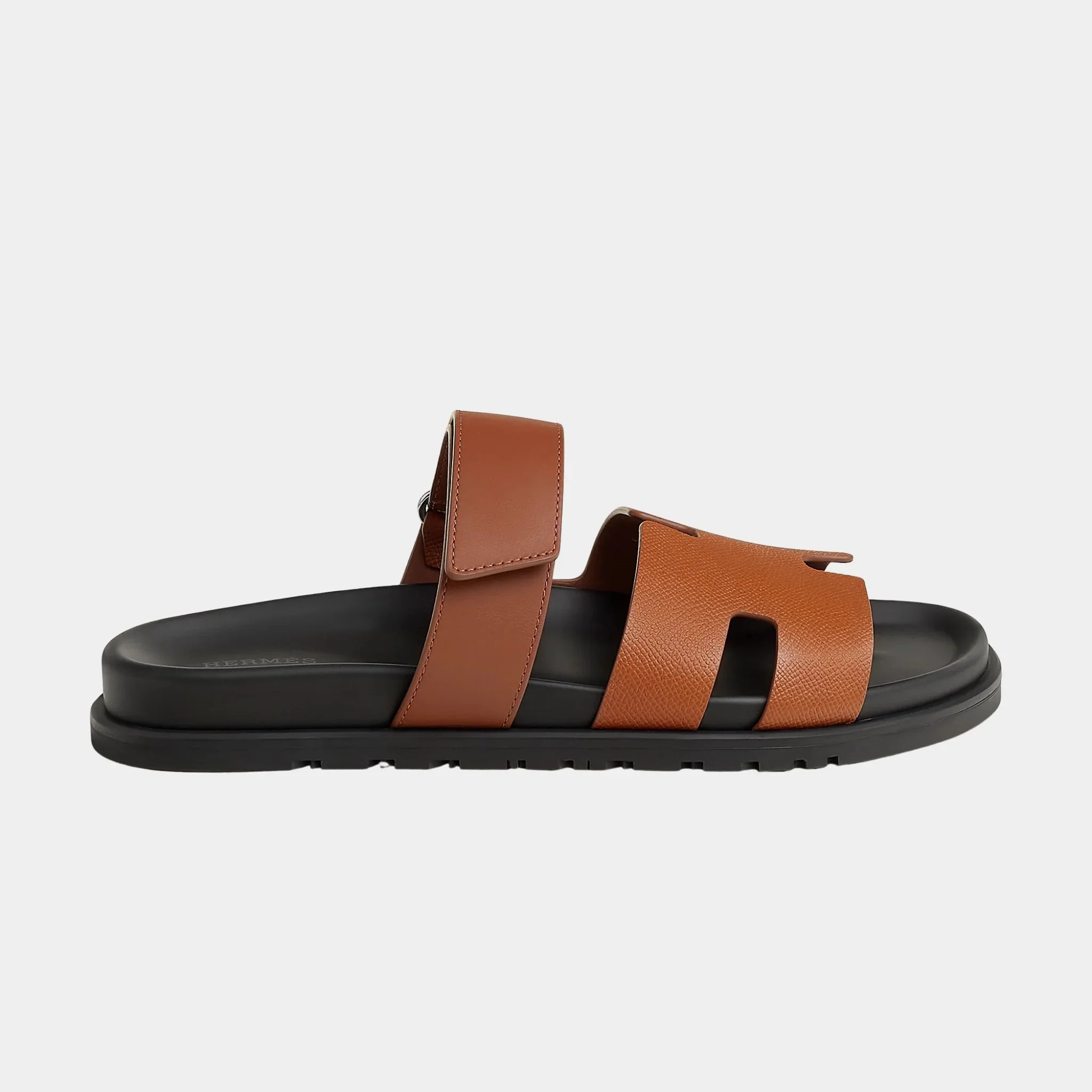 Chypre Sandals Men in Calfskin and Epsom Heritage Calfskin