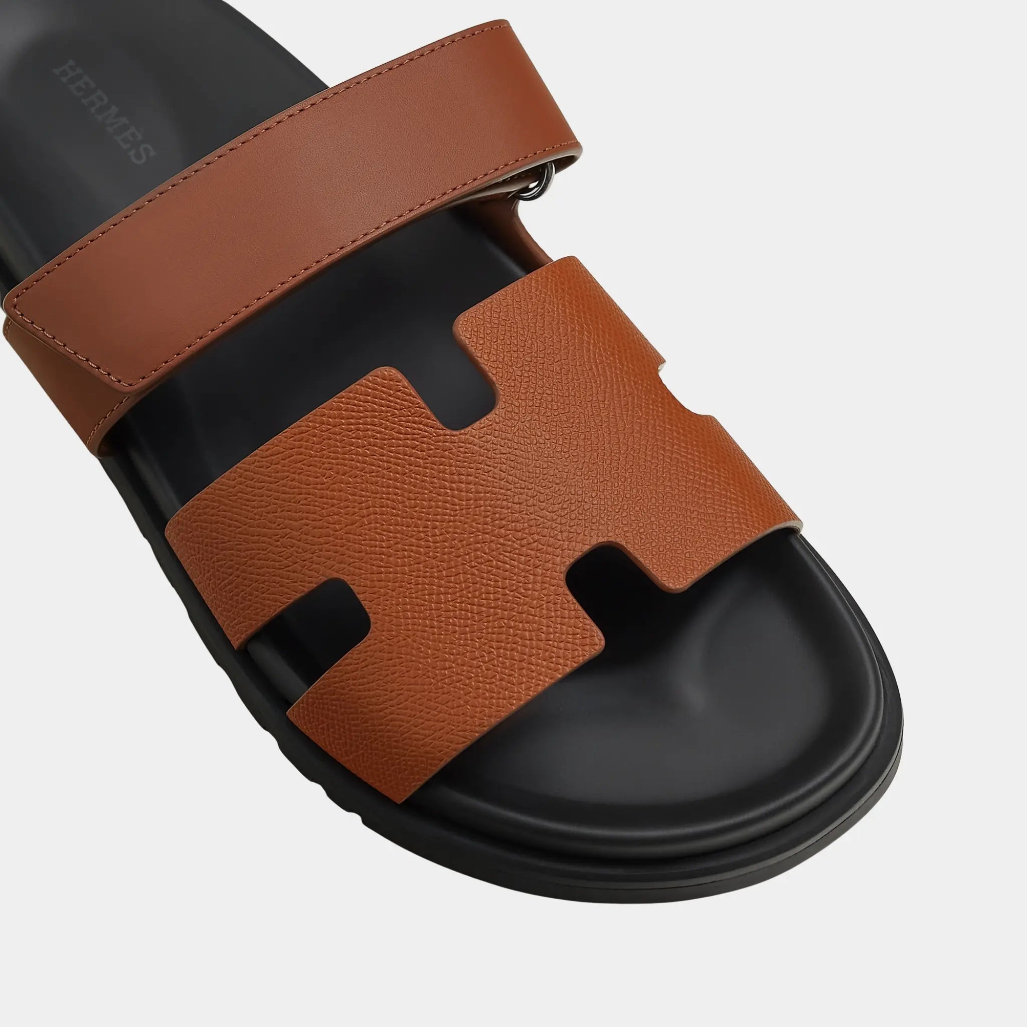 Chypre Sandals Men in Calfskin and Epsom Heritage Calfskin