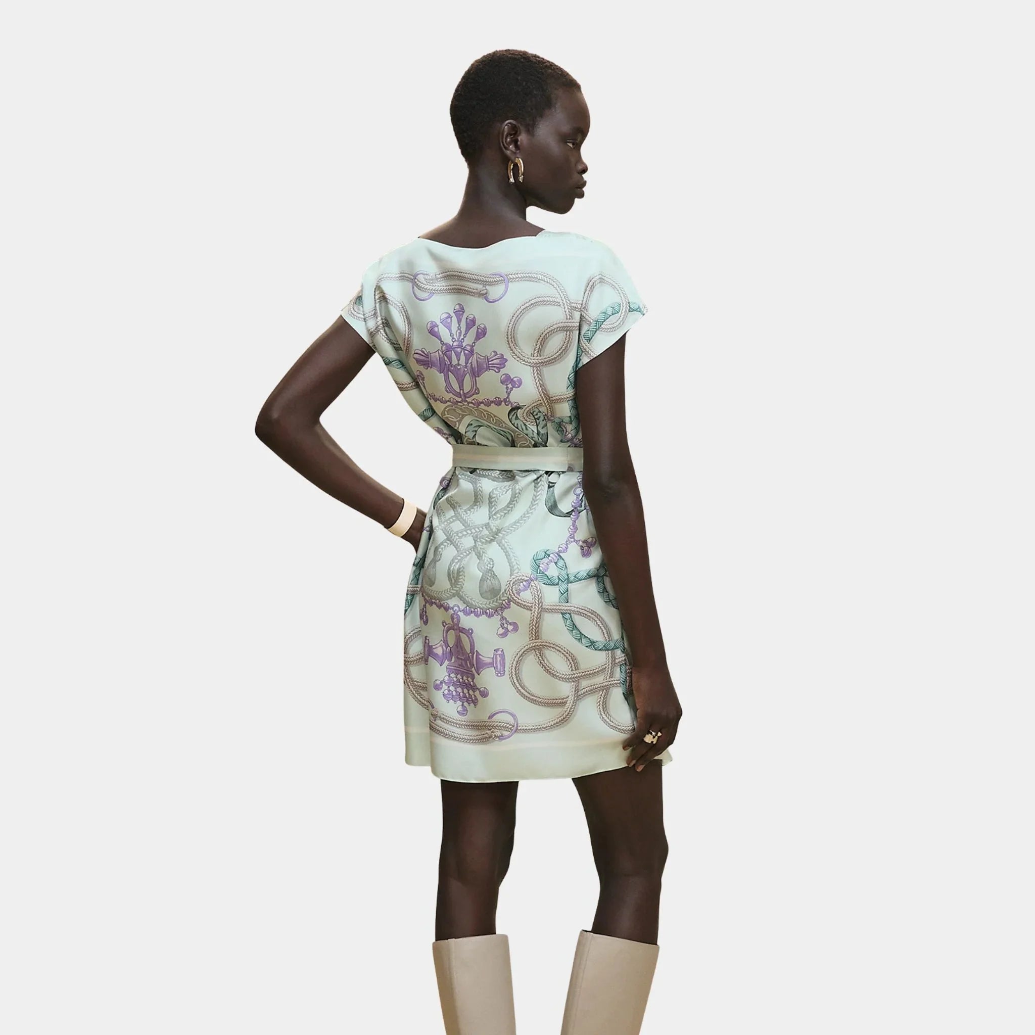 Classic Tunic with Palefroi Remix Print