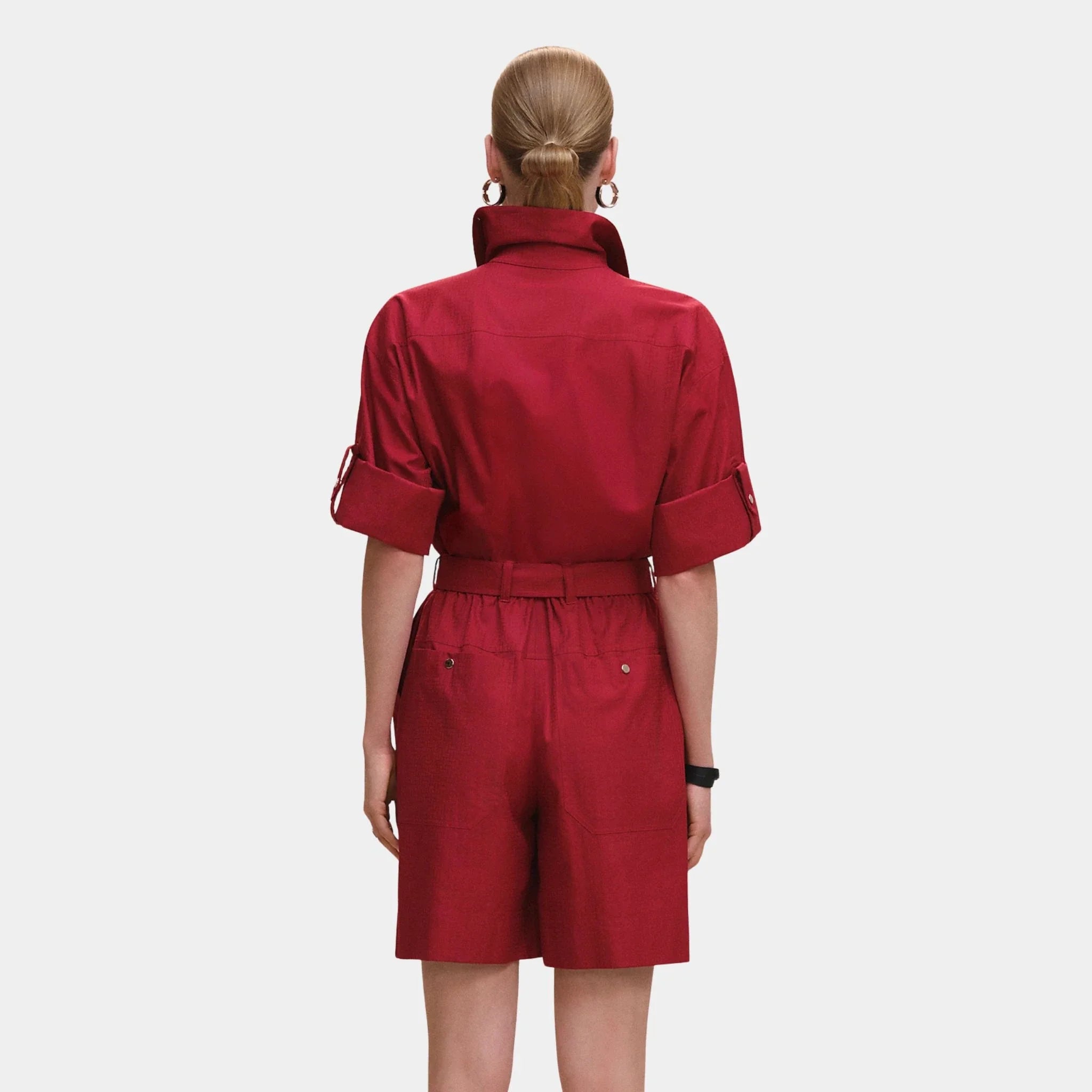 Combishort in Mosaique Printed Gauze