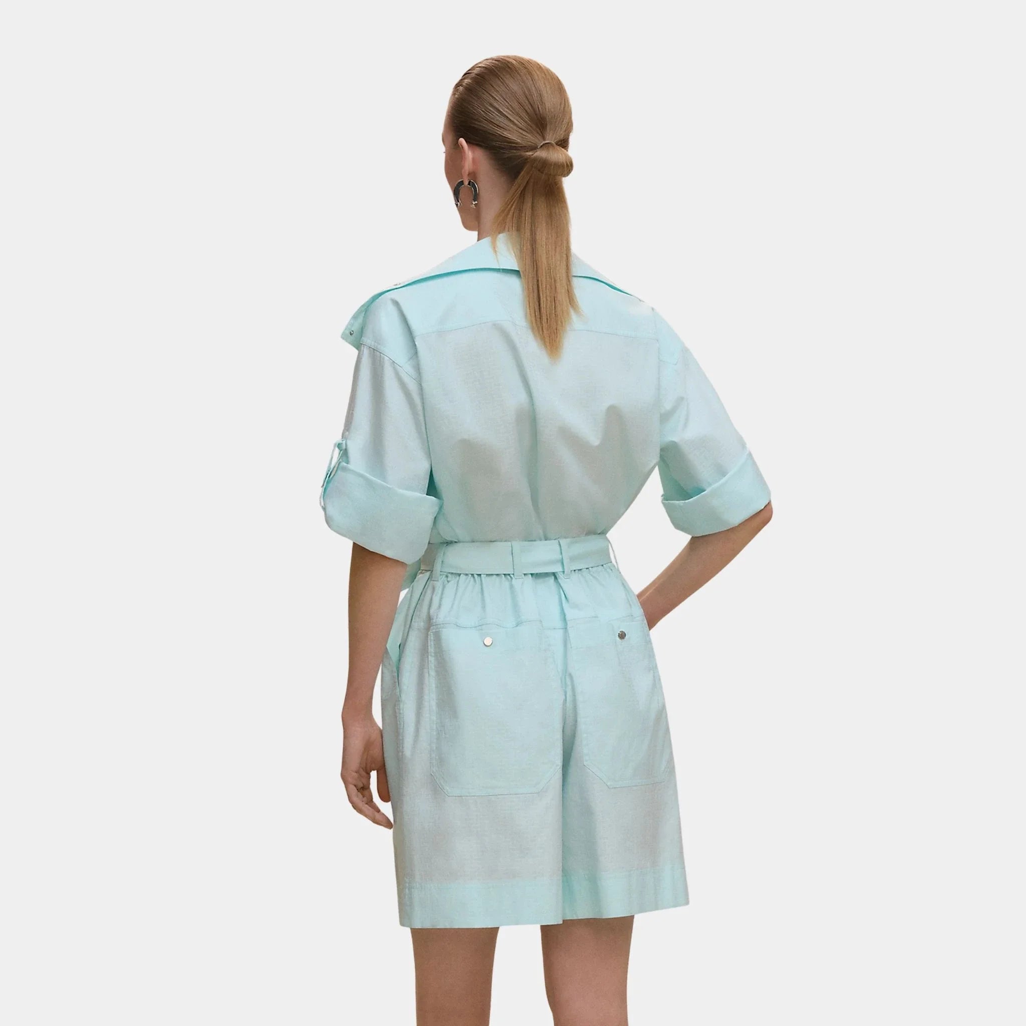 Combishort in Mosaique Printed Gauze