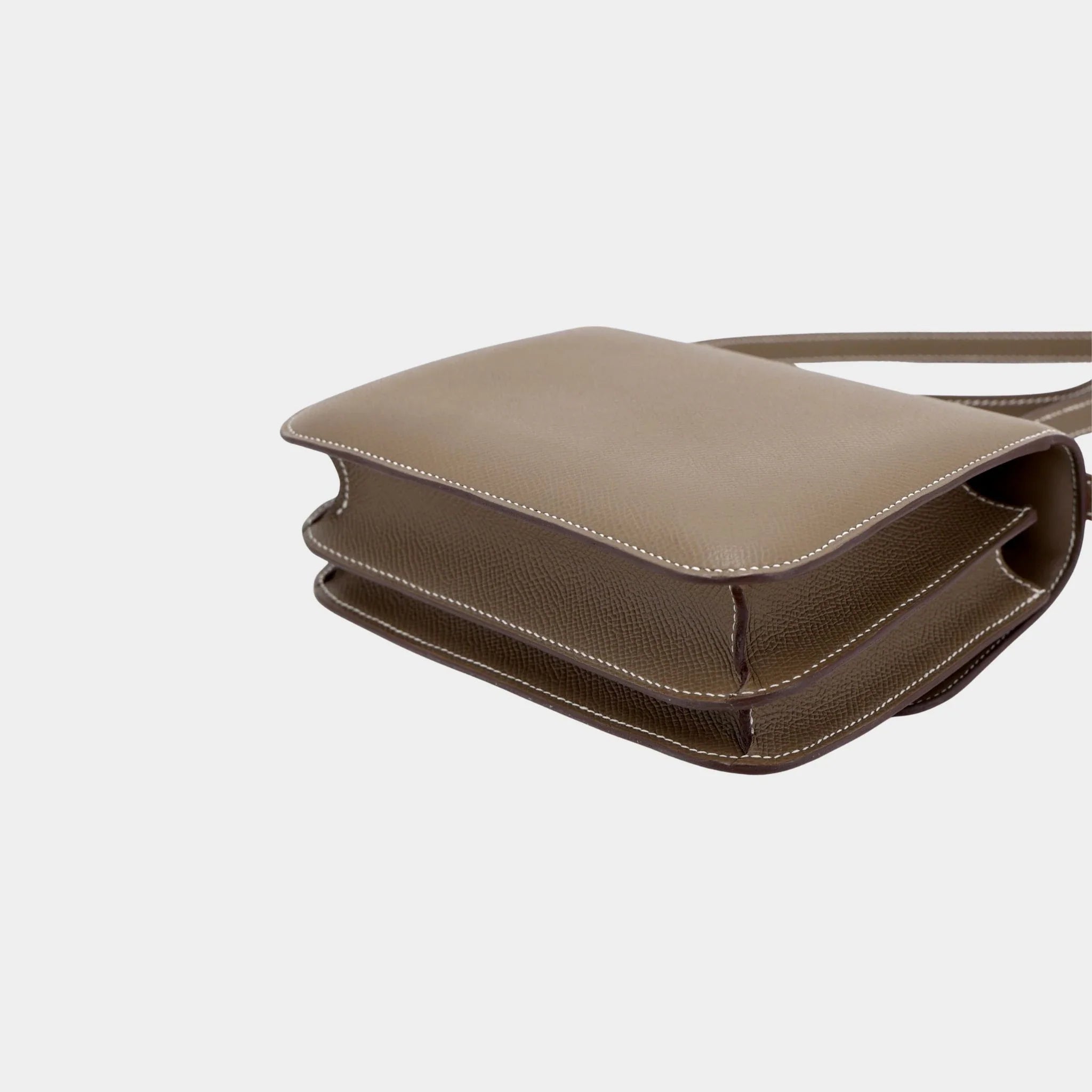 Constance Mini Epsom Etoupe GHW