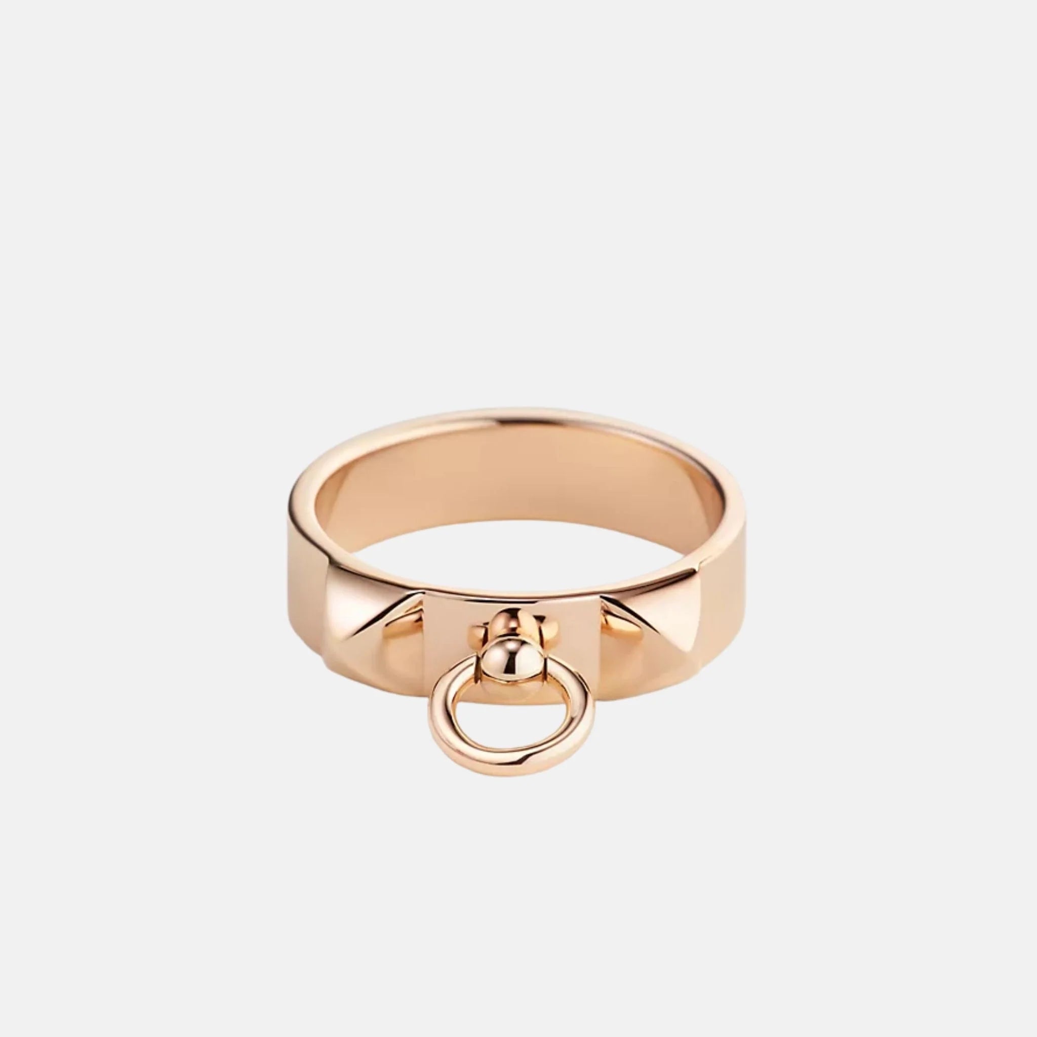 Dog Collar Ring Small Model Rose Gold