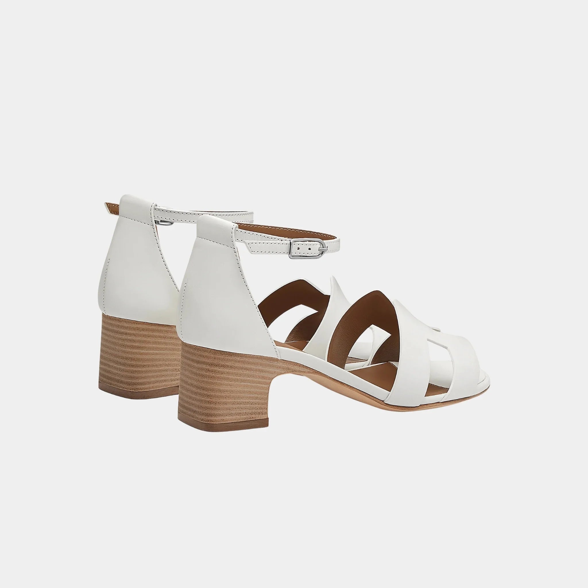 Encens 50 Heeled Sandals in Calfskin