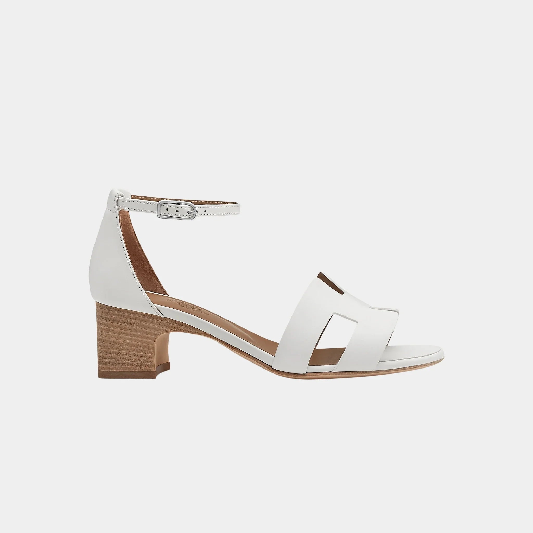 Encens 50 Heeled Sandals in Calfskin
