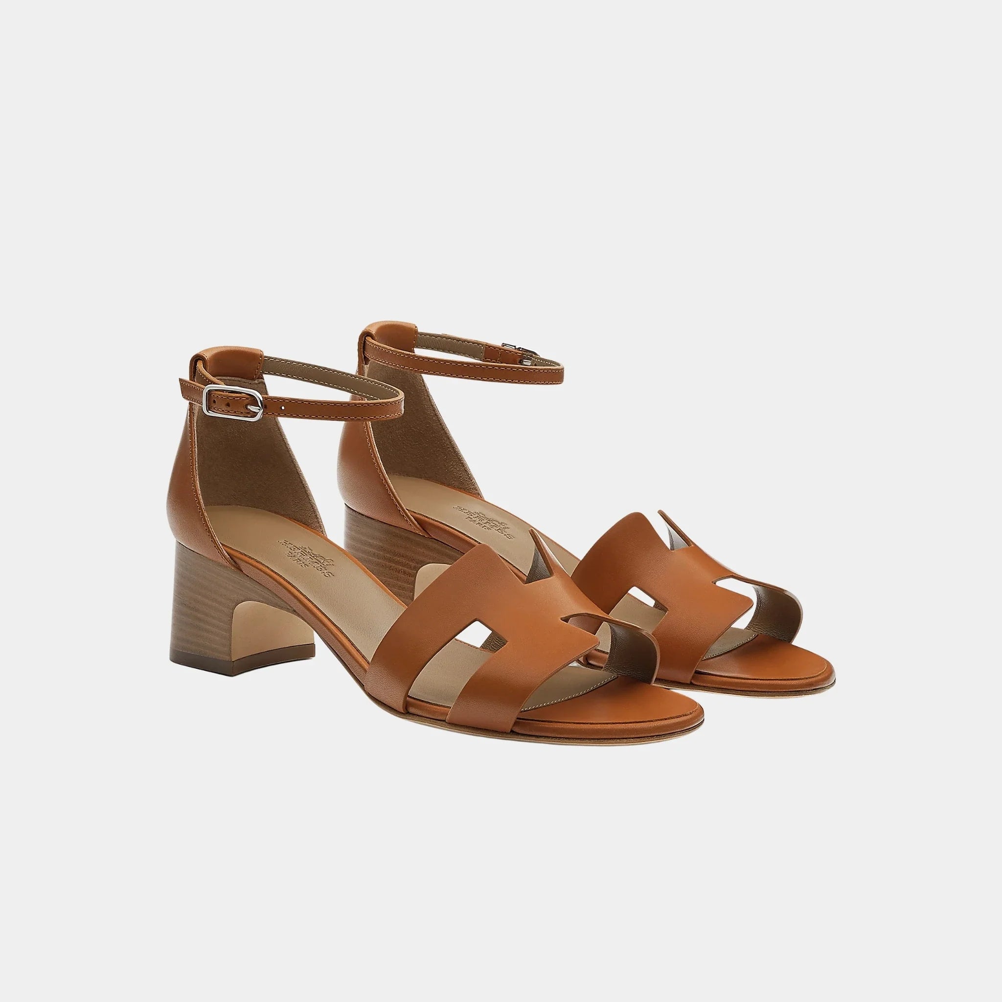 Encens 50 Sandals in Heritage Calfskin